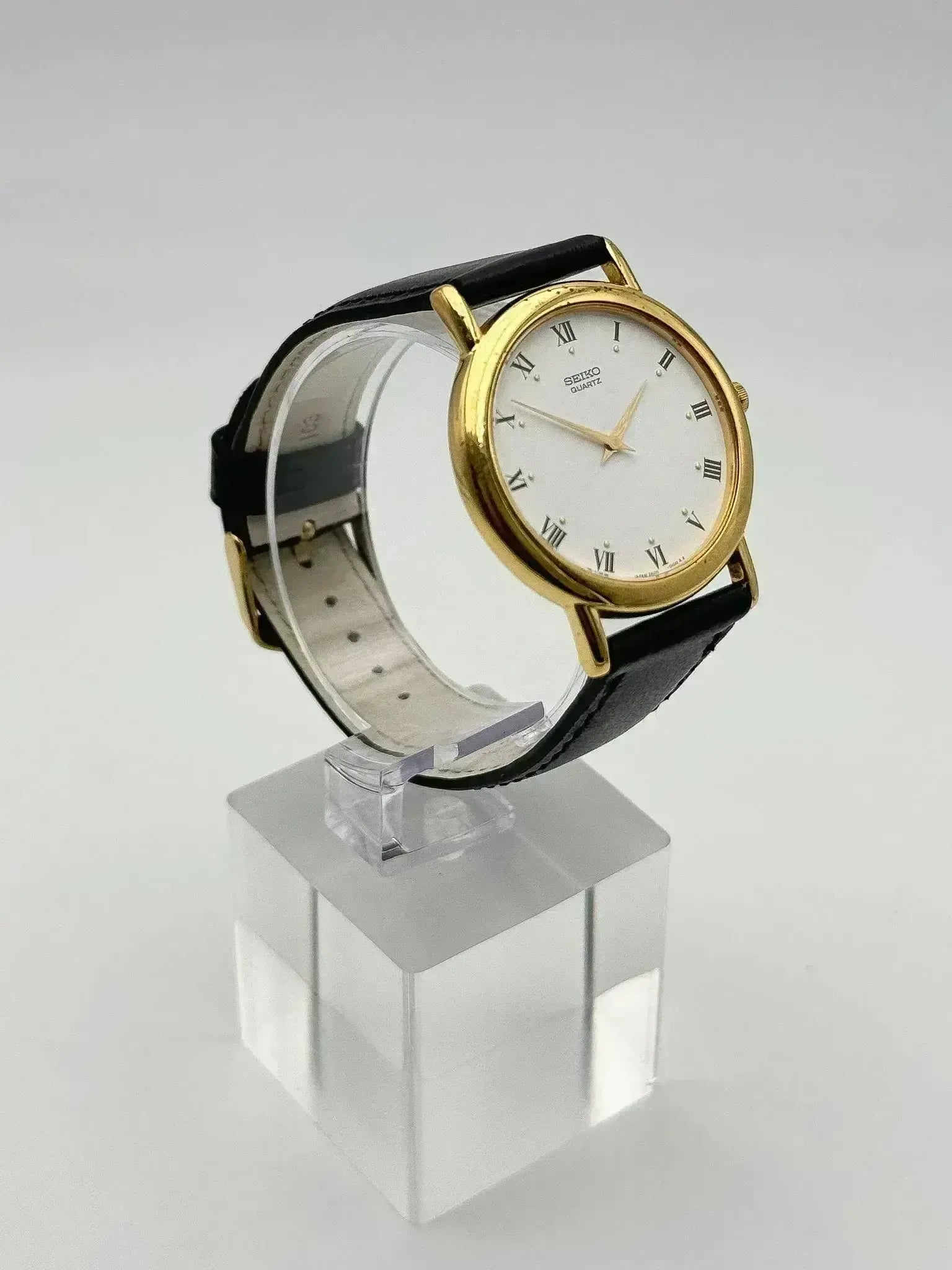 Seiko - Dress Watch Date Romain Plaqué or - 2000 - Atelier Victor