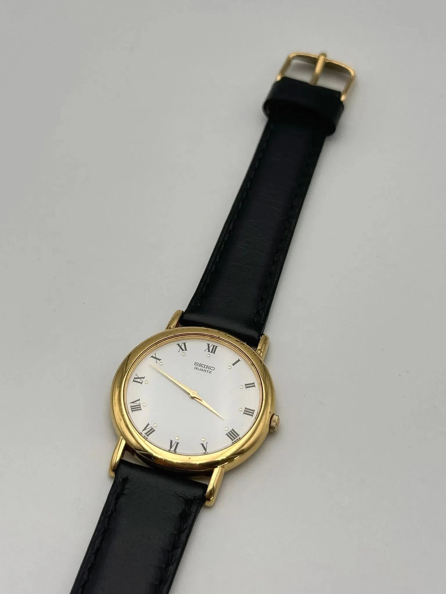 Seiko - Dress Watch Date Romain Plaqué or - 2000 - Atelier Victor Paris - Vintage Watch Shop Dubai