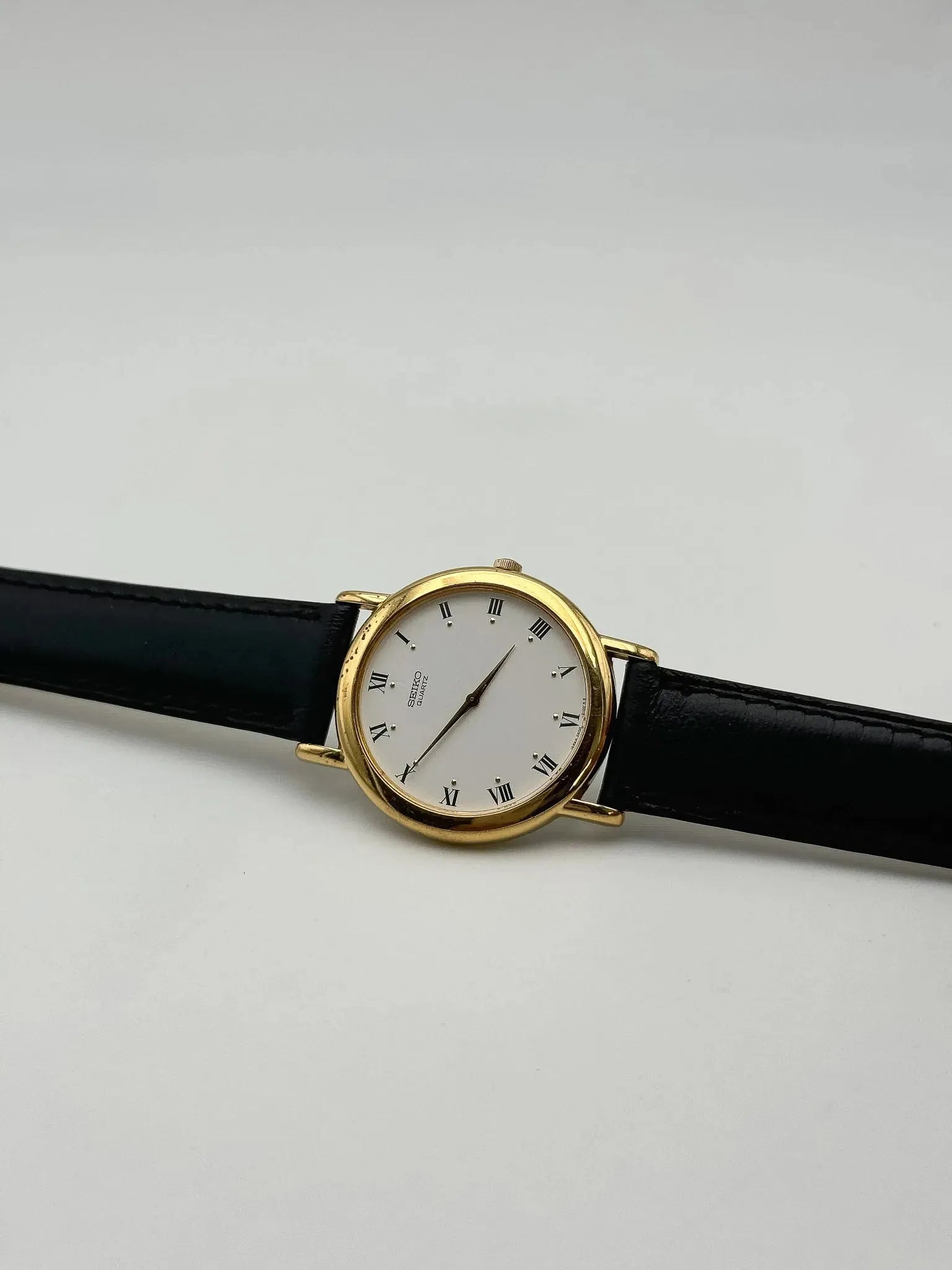 Seiko - Dress Watch Date Romain Plaqué or - 2000 - Atelier Victor Paris - Vintage Watch Shop Dubai