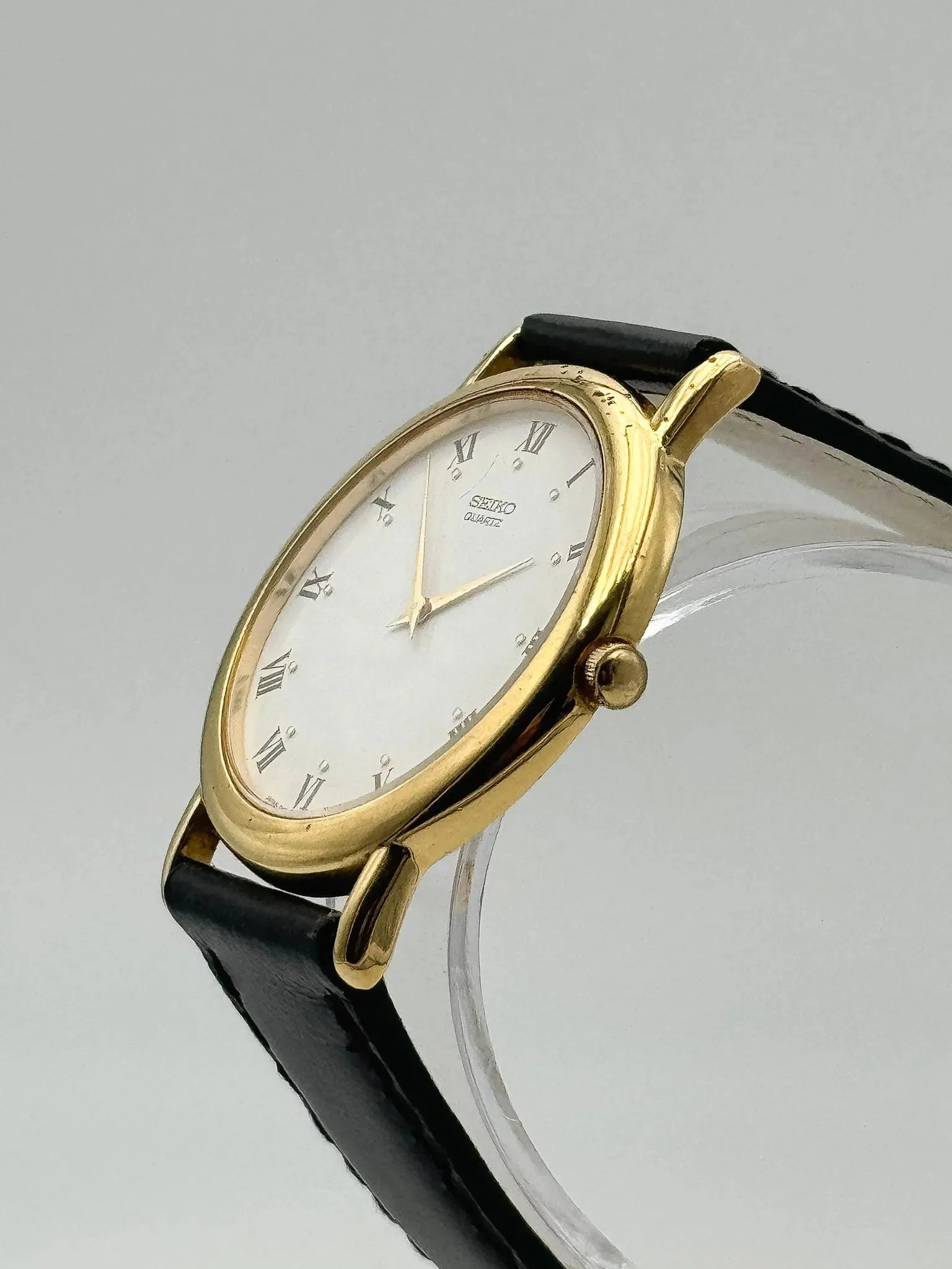 Seiko - Dress Watch Date Romain Plaqué or - 2000 - Atelier Victor Paris - Vintage Watch Shop Dubai