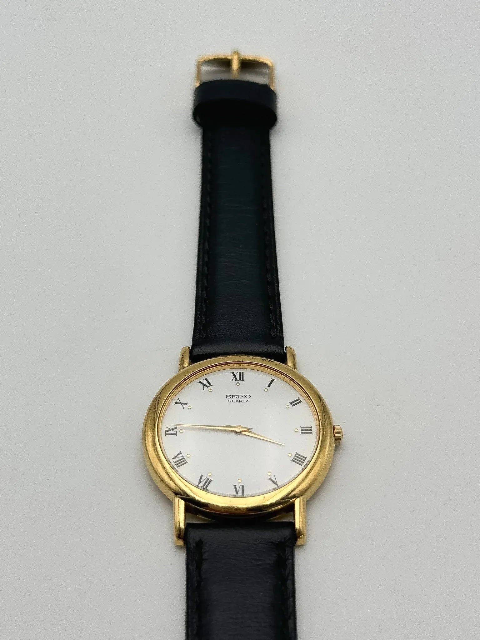 Seiko - Dress Watch Date Romain Plaqué or - 2000 - Atelier Victor Paris - Vintage Watch Shop Dubai