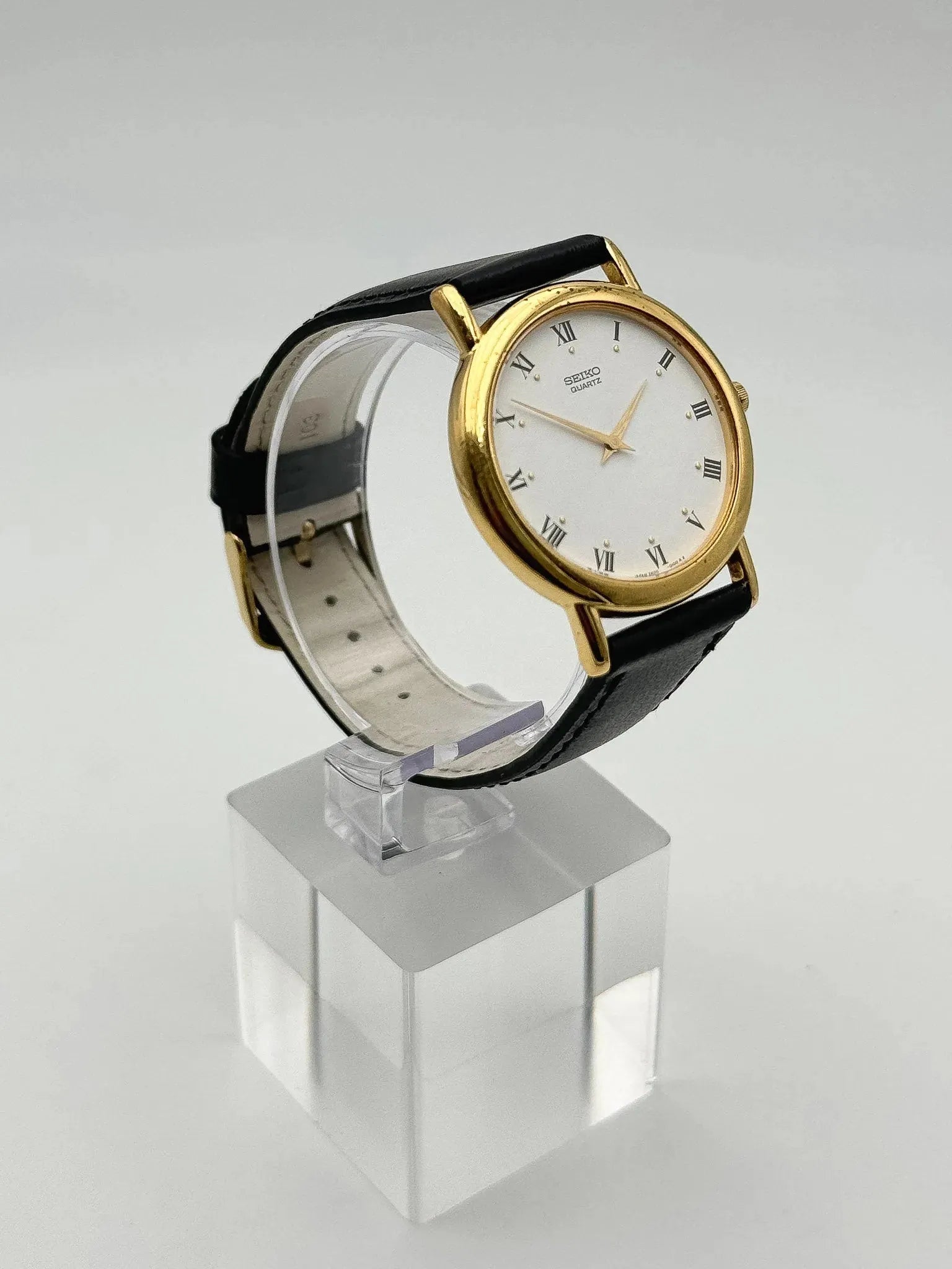Seiko - Dress Watch Date Romain Plaqué or - 2000 - Atelier Victor Paris - Vintage Watch Shop Dubai