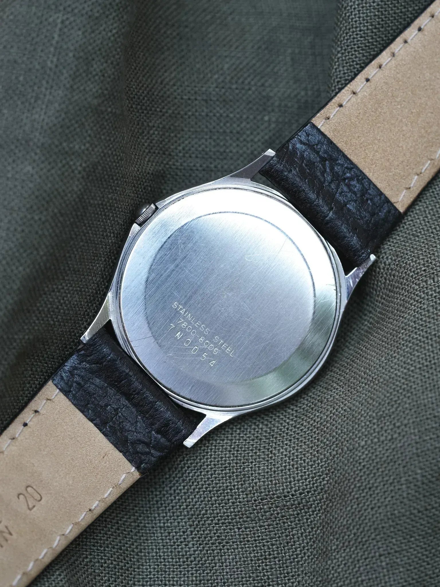 Seiko - Dress Watch Slim Acier Blanc Romain - 1997 - Atelier Victor