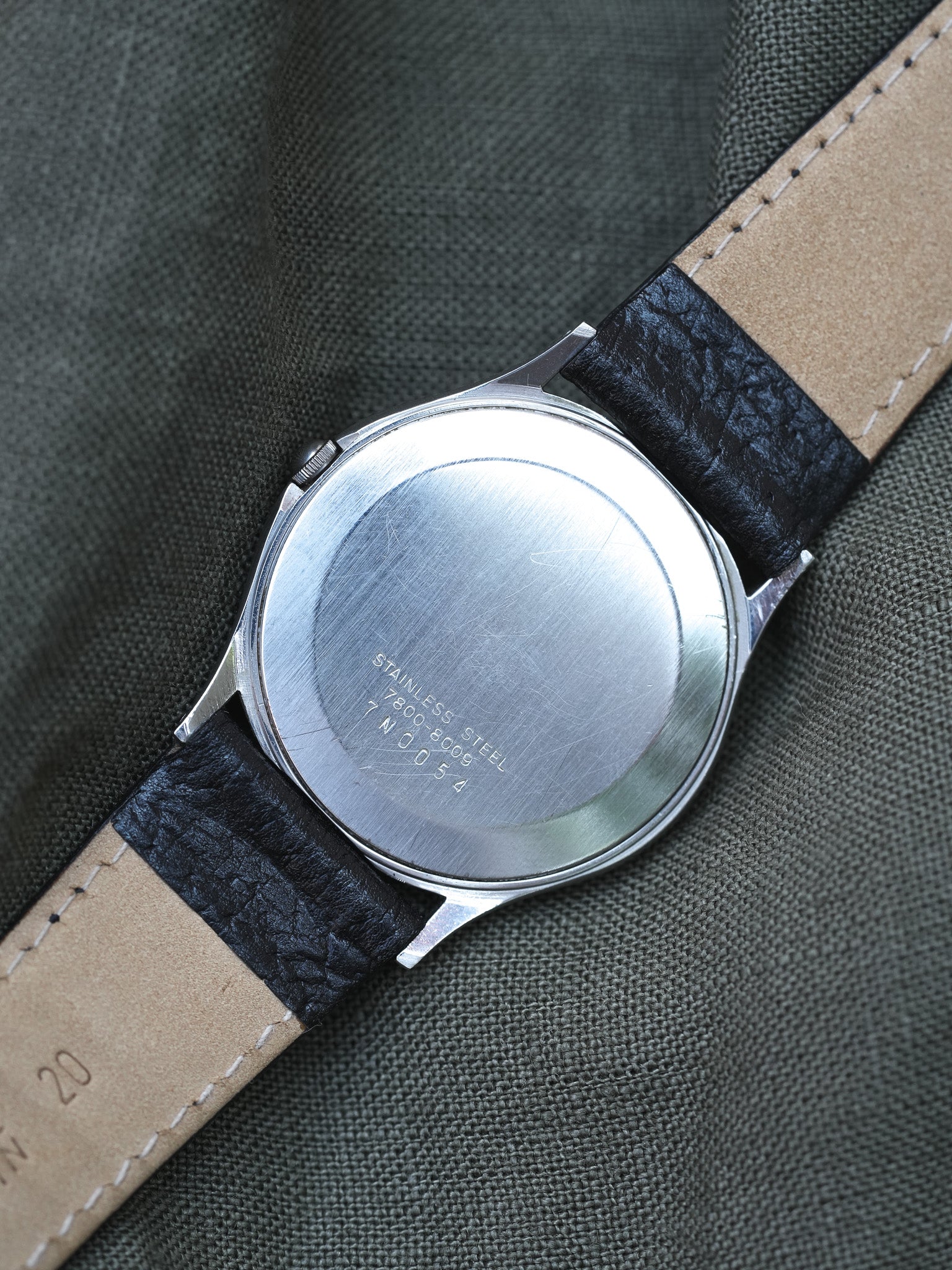 Seiko - Dress Watch Slim Acier Blanc Romain - 1997 - Atelier Victor - Vintage Shop
