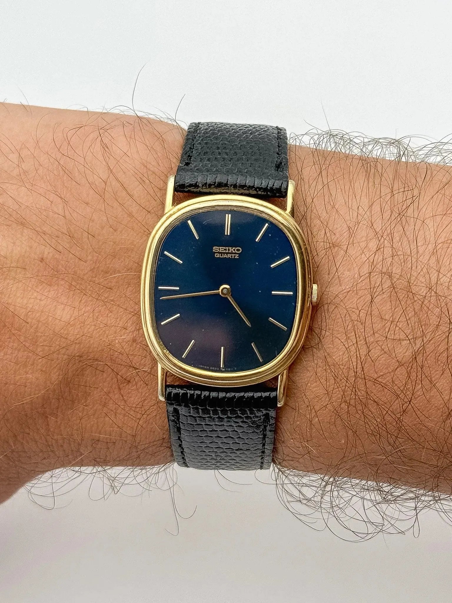 Seiko - Ellipse Blue - 1982 - Atelier Victor Paris - Vintage Watch Shop Dubai