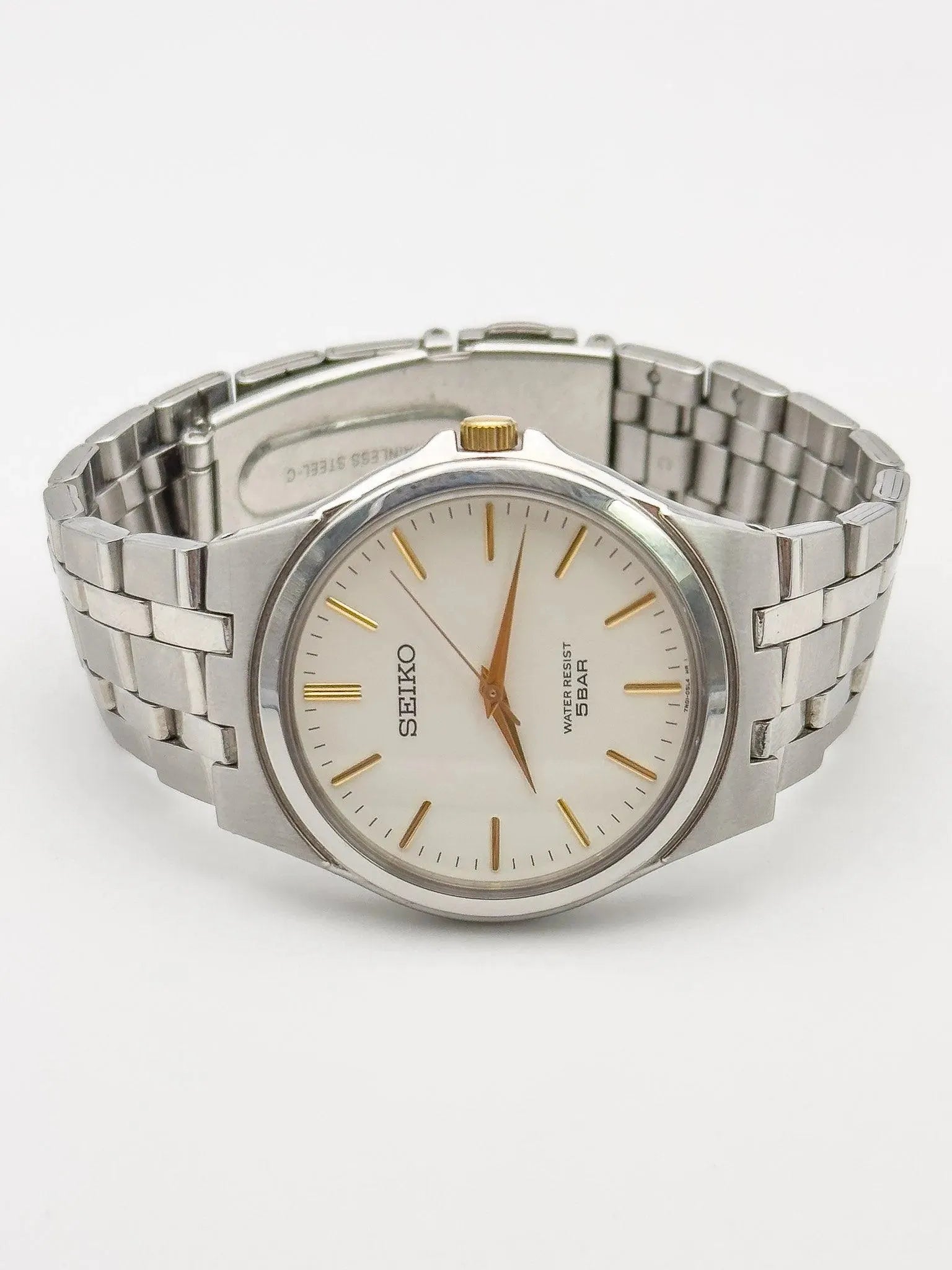 Seiko - Full Steal Gold Index - 2008 - Atelier Victor Paris - Vintage Watch Shop Dubai