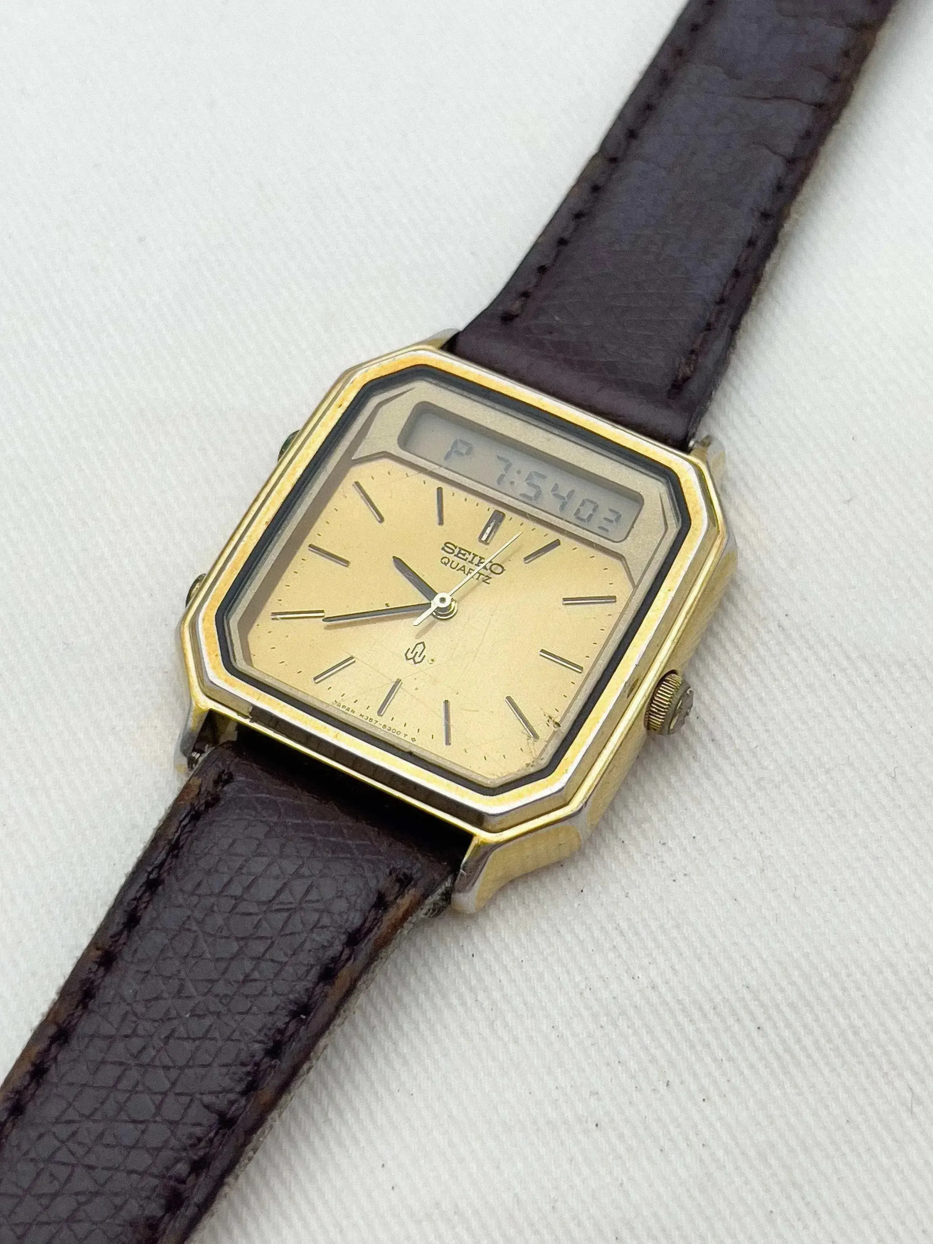 Seiko - GMT Tank Or - 1981 - Atelier Victor