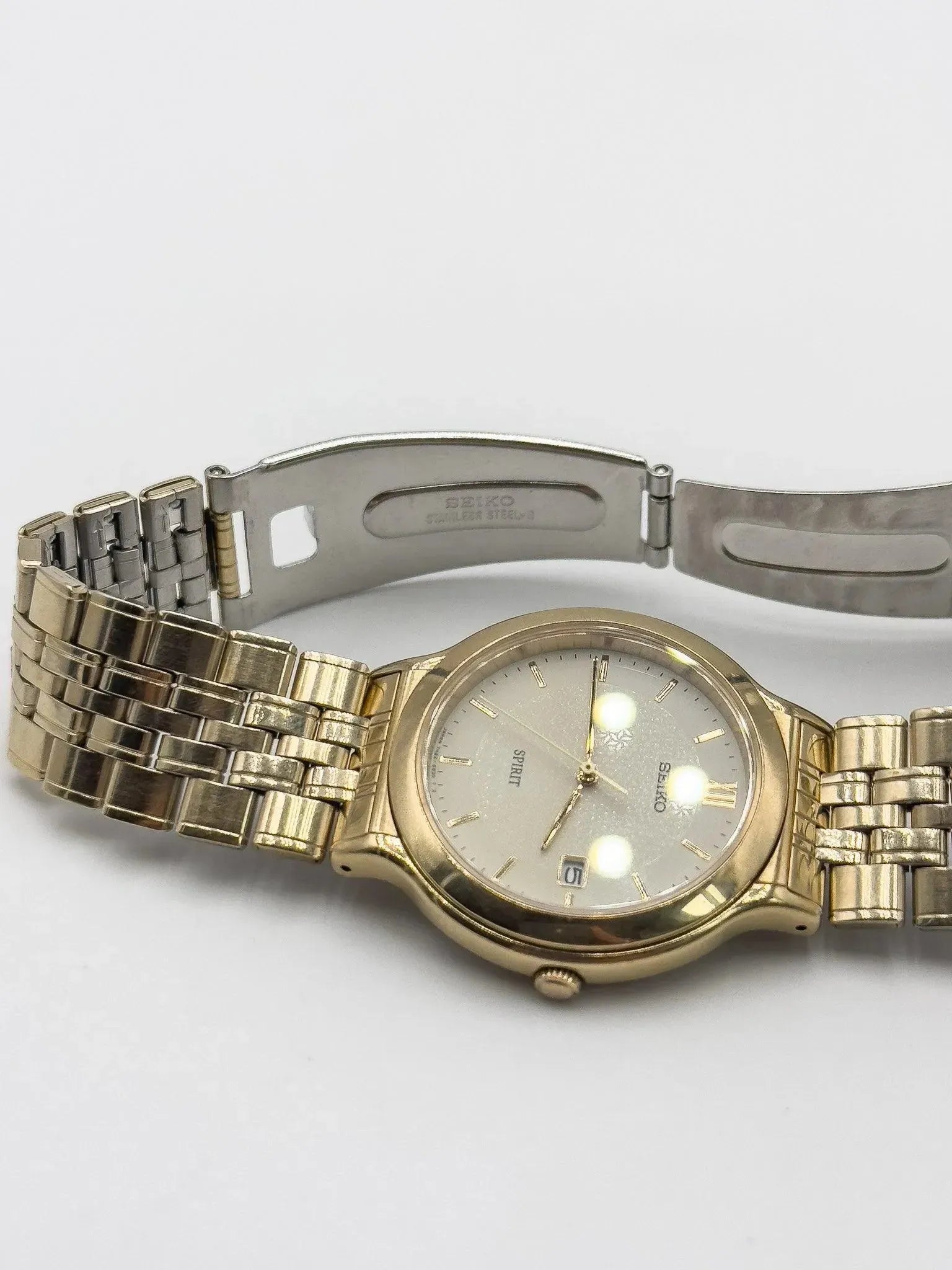 Seiko - Gold Dress Watch - 1995 - Atelier Victor - Vintage Shop