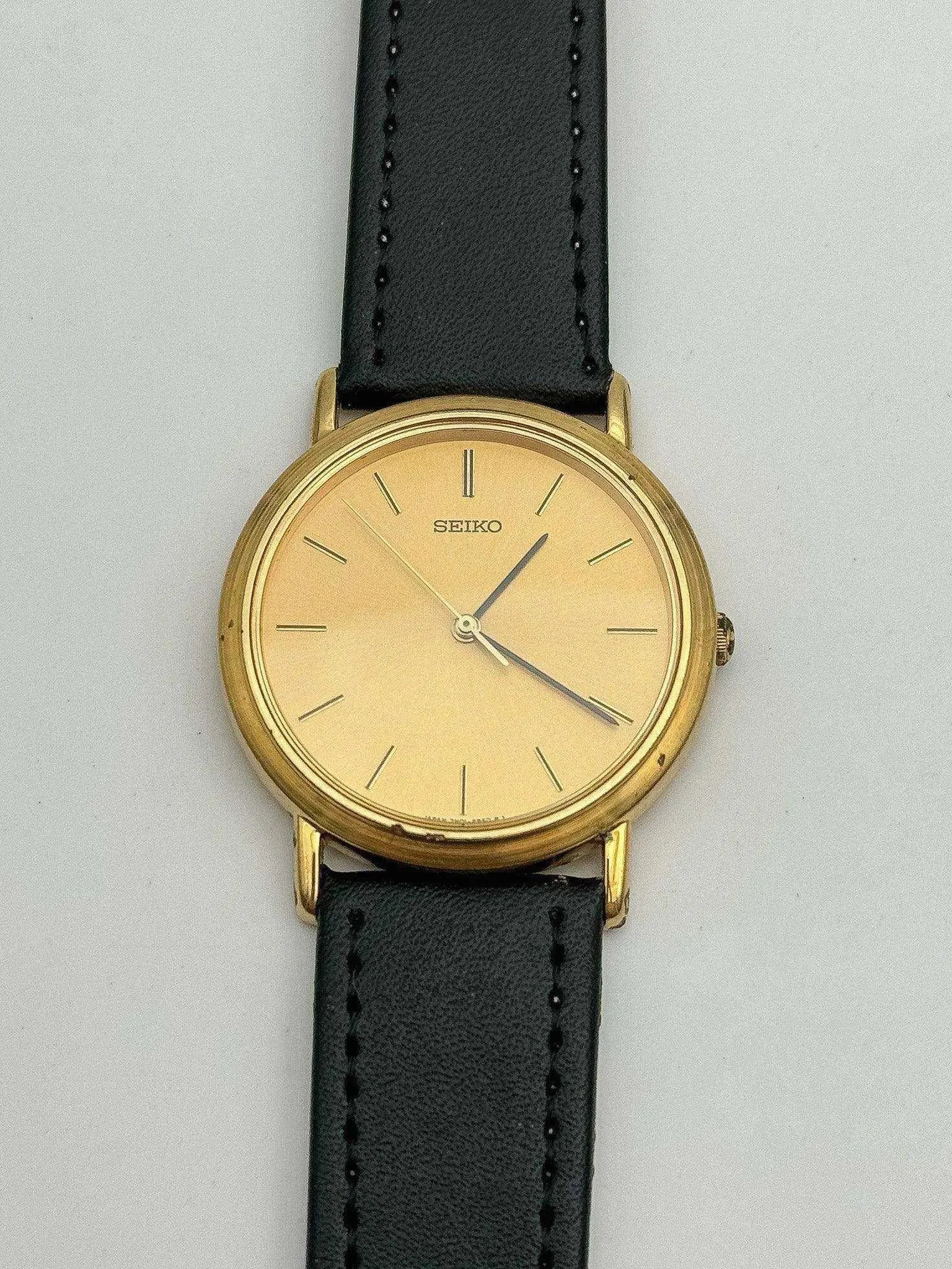 Seiko - Gold Dress Watch - 2001 - Atelier Victor - Vintage Shop