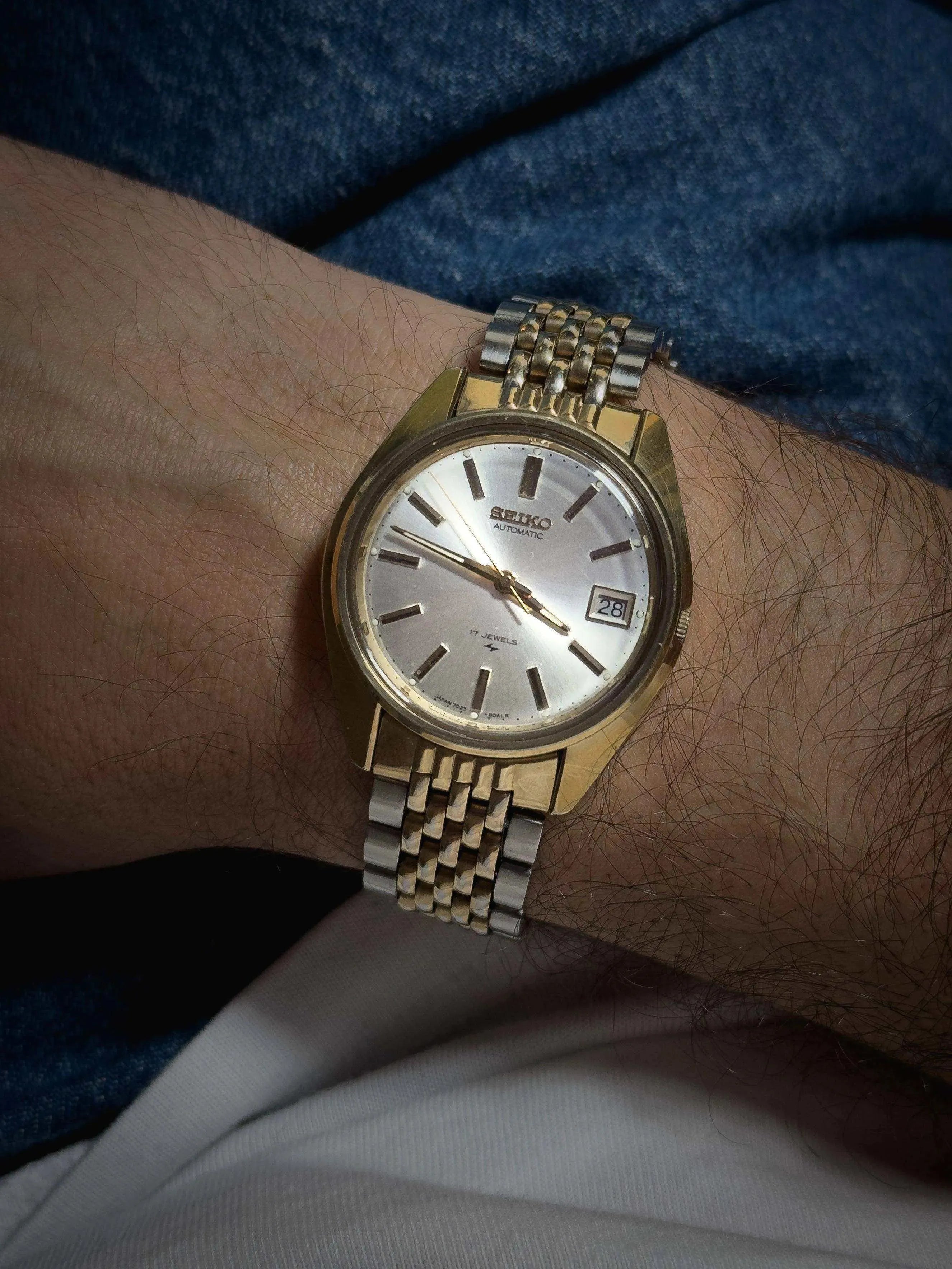 Seiko - Gold Grain de riz - 1986 - Atelier Victor Paris - Vintage Watch Shop Dubai