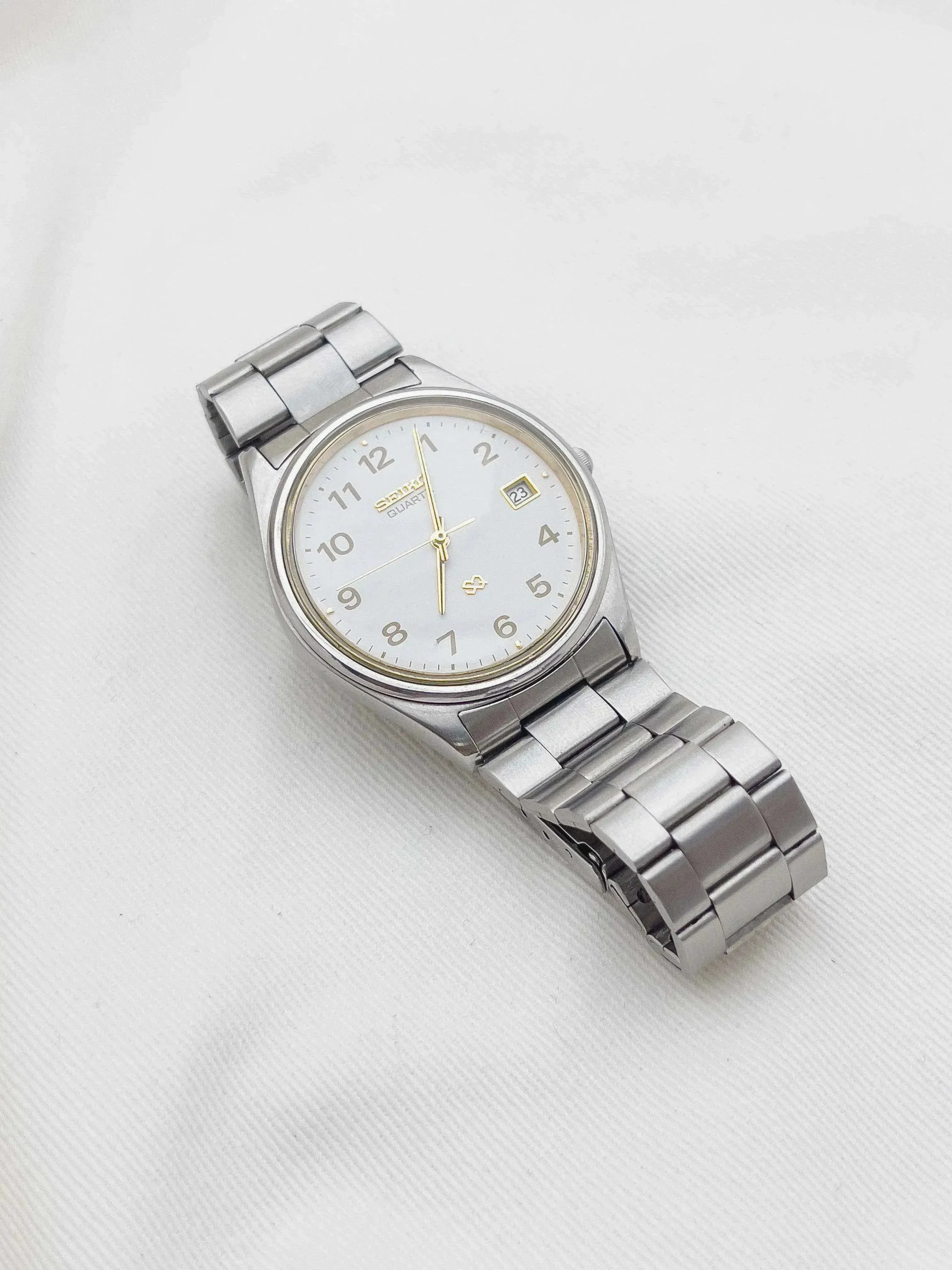 Seiko - Gold Index Date - 1988 - Atelier Victor - Vintage Shop
