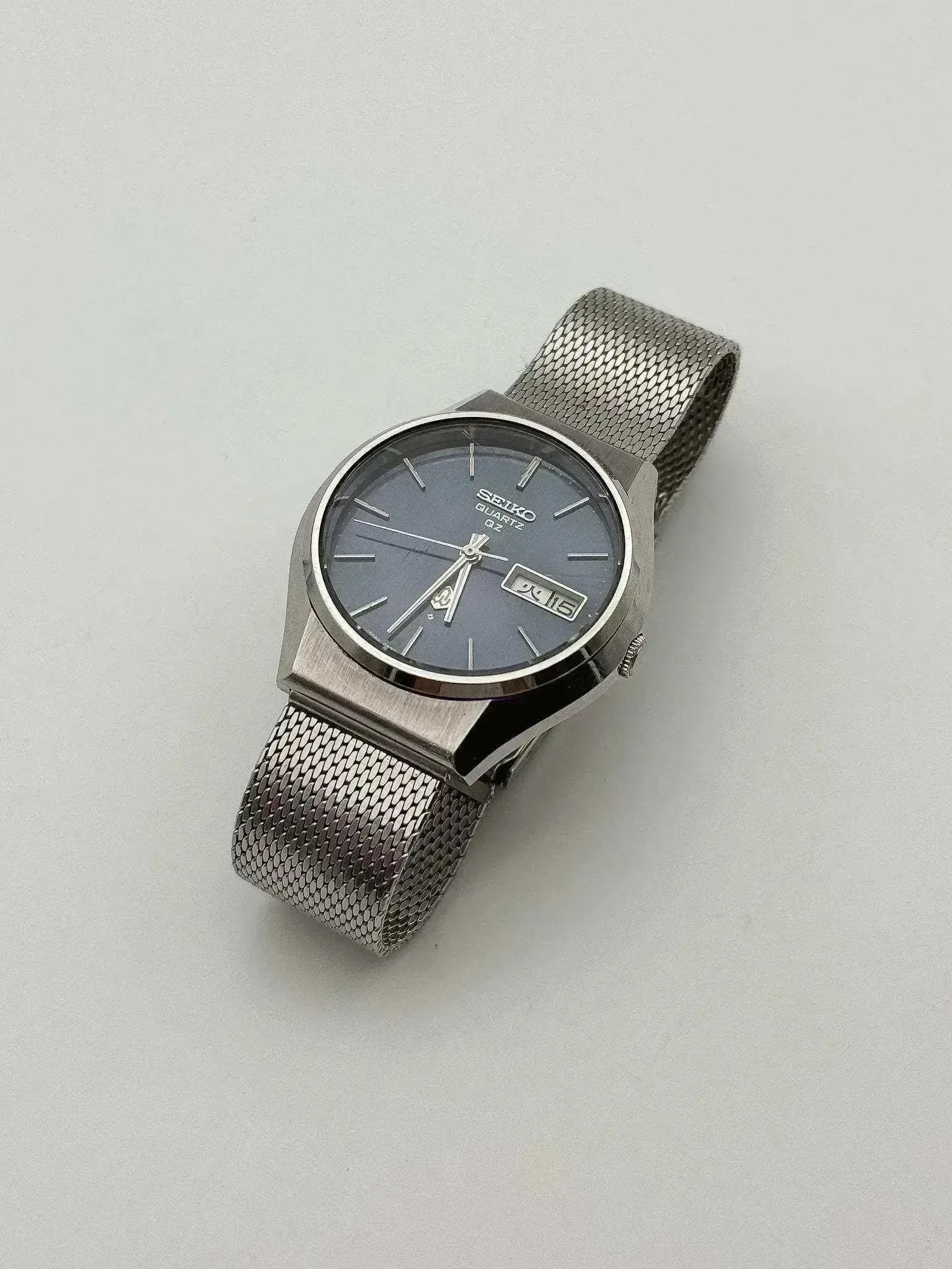 Seiko - Kanji Bleu Daydate Acier - 1974 - Atelier Victor