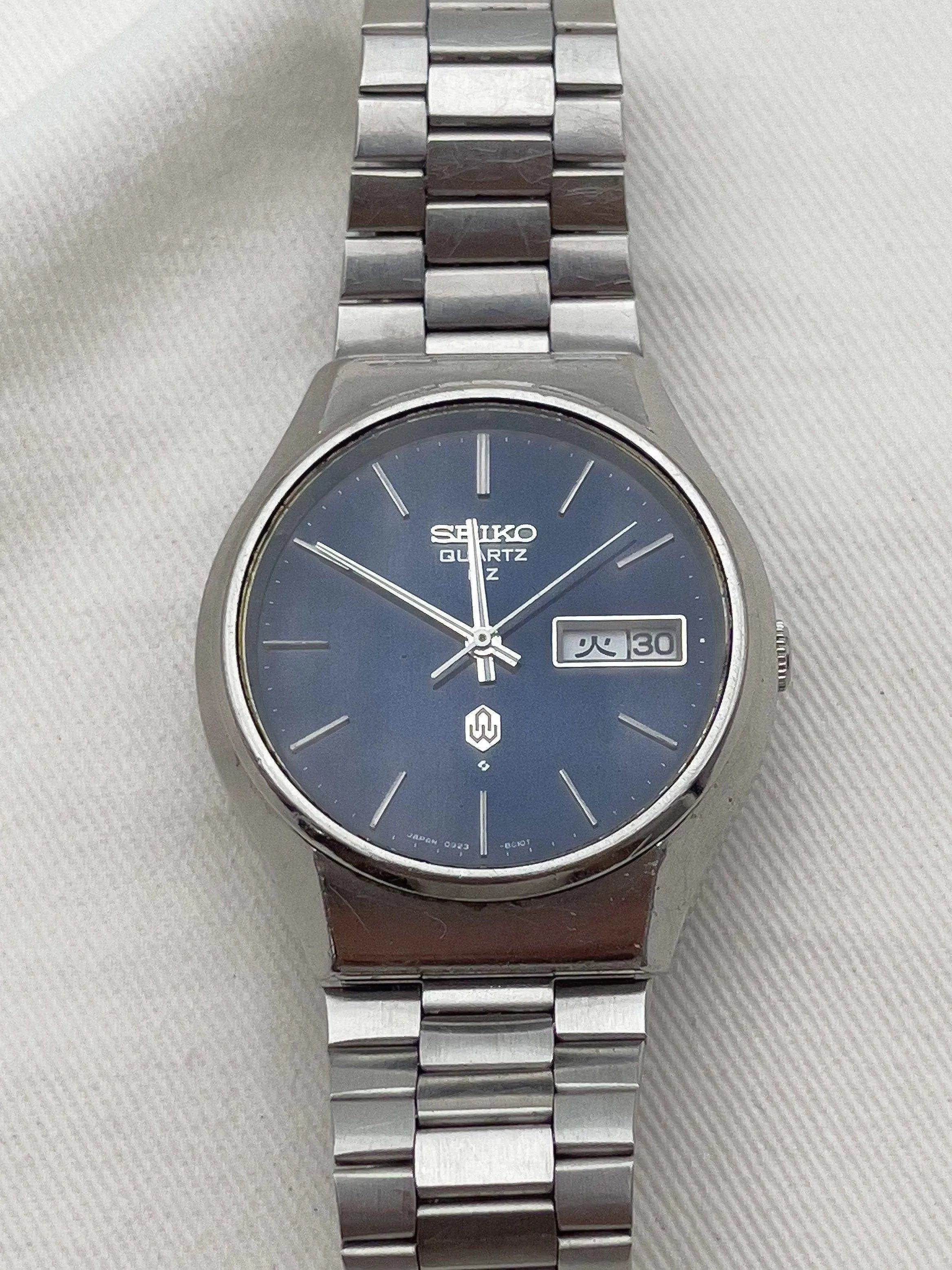 Seiko - Kanji Bleu Dial - 1974 - Atelier Victor Paris - Vintage Watch Shop Dubai