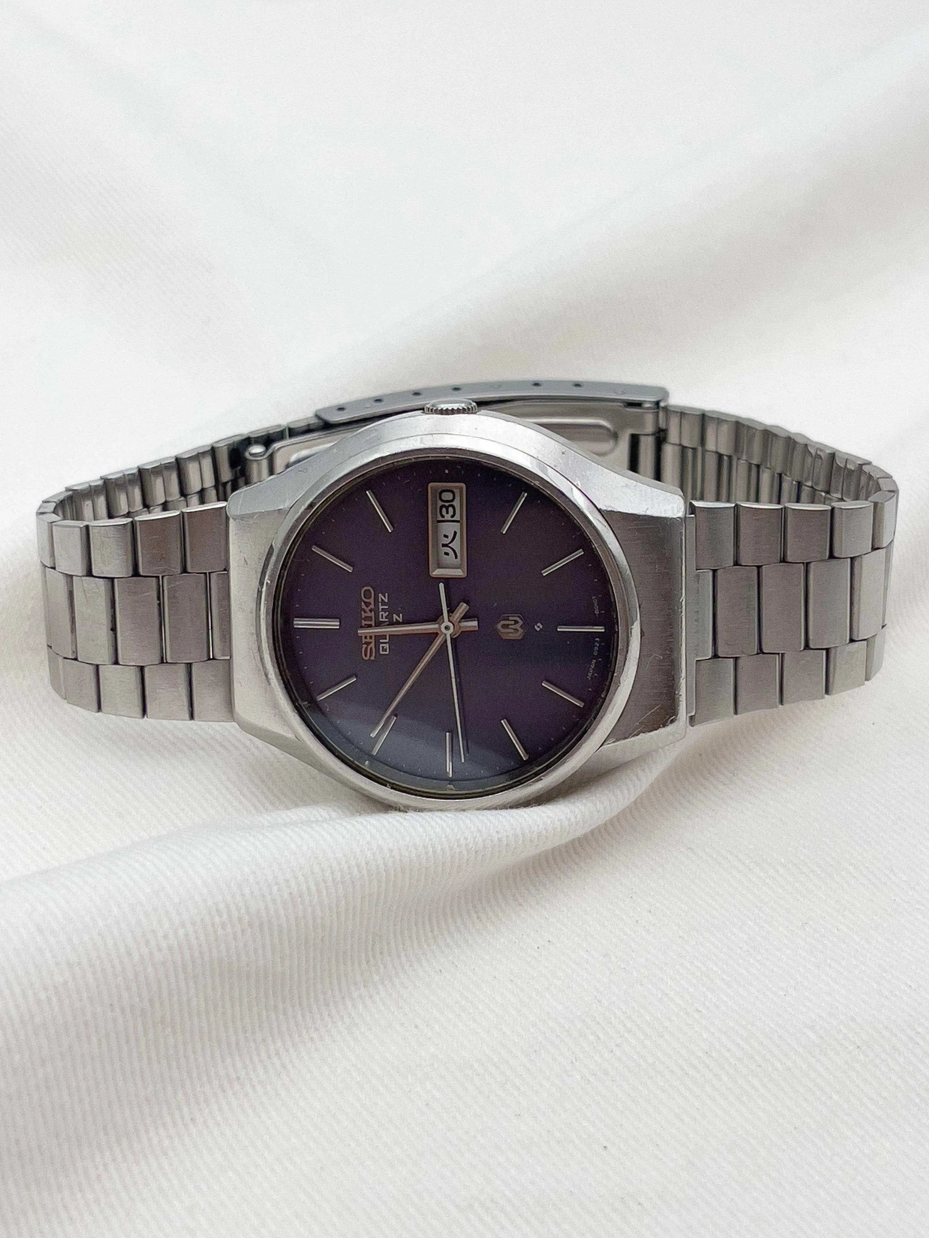 Seiko - Kanji Bleu Dial - 1974 - Atelier Victor Paris - Vintage Watch Shop Dubai