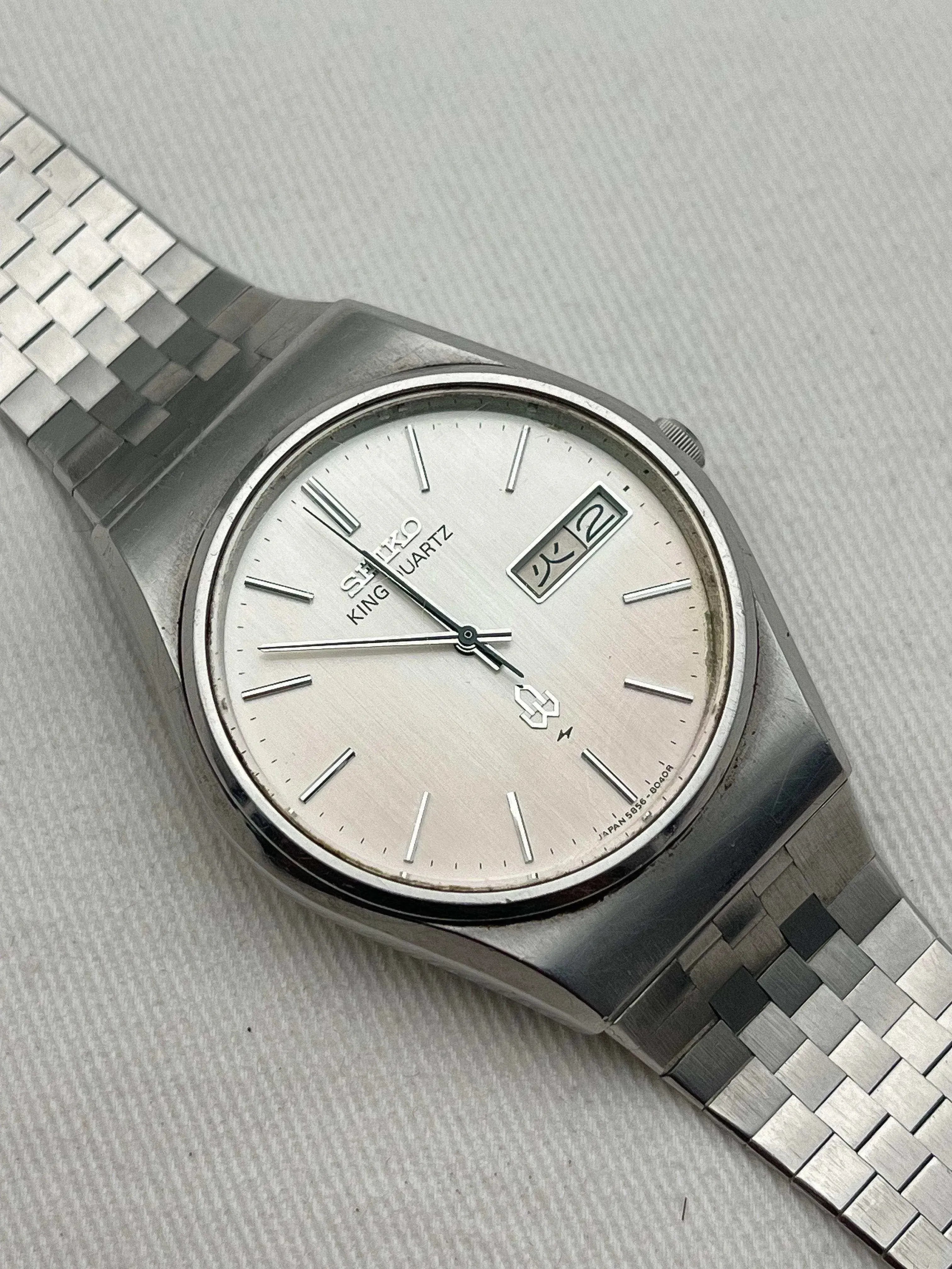 Seiko - King Quartz Daydate Kanji- 1977 - Atelier Victor
