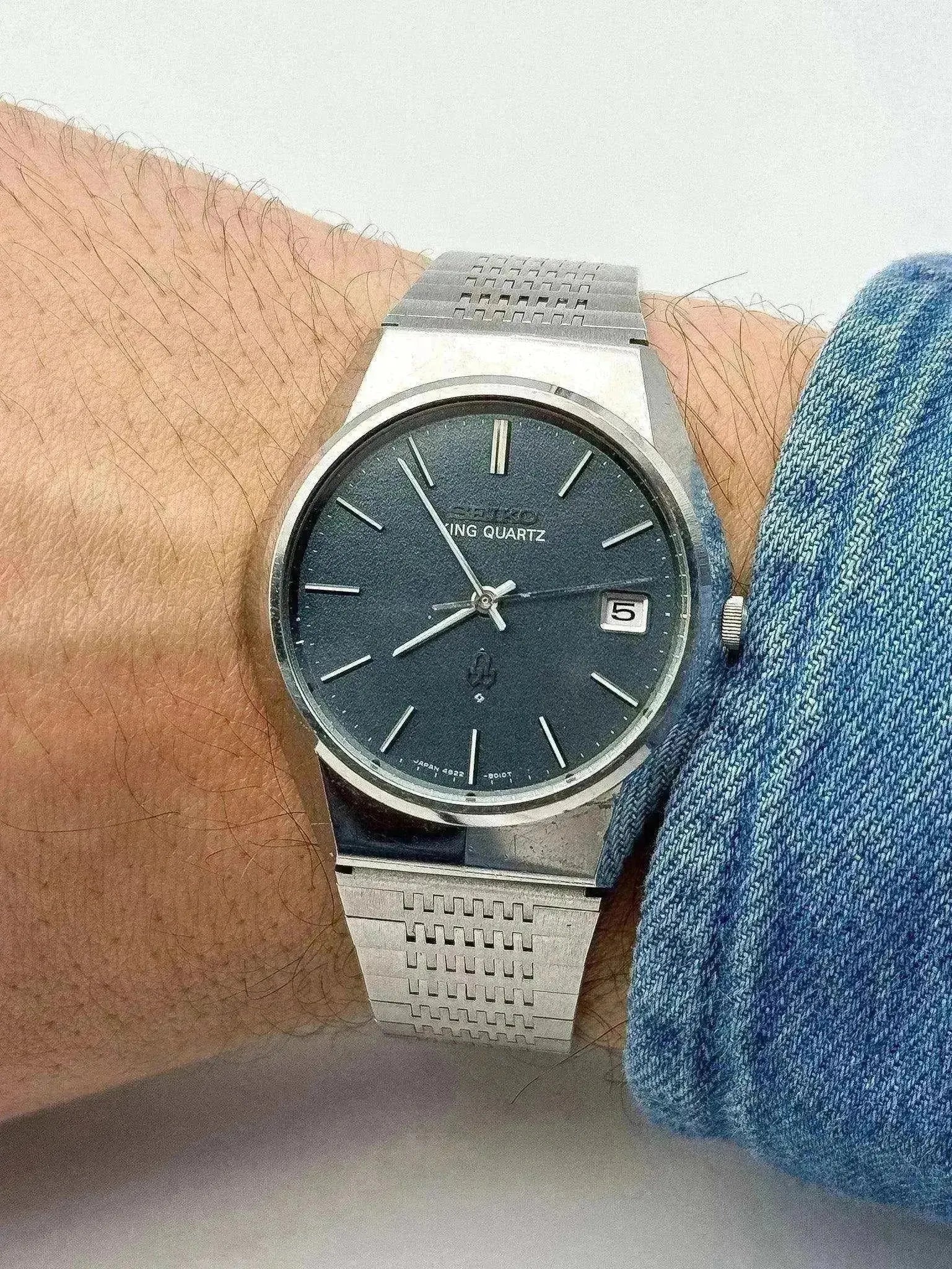 Seiko - King Quartz Gris Vert - 1975 - Atelier Victor