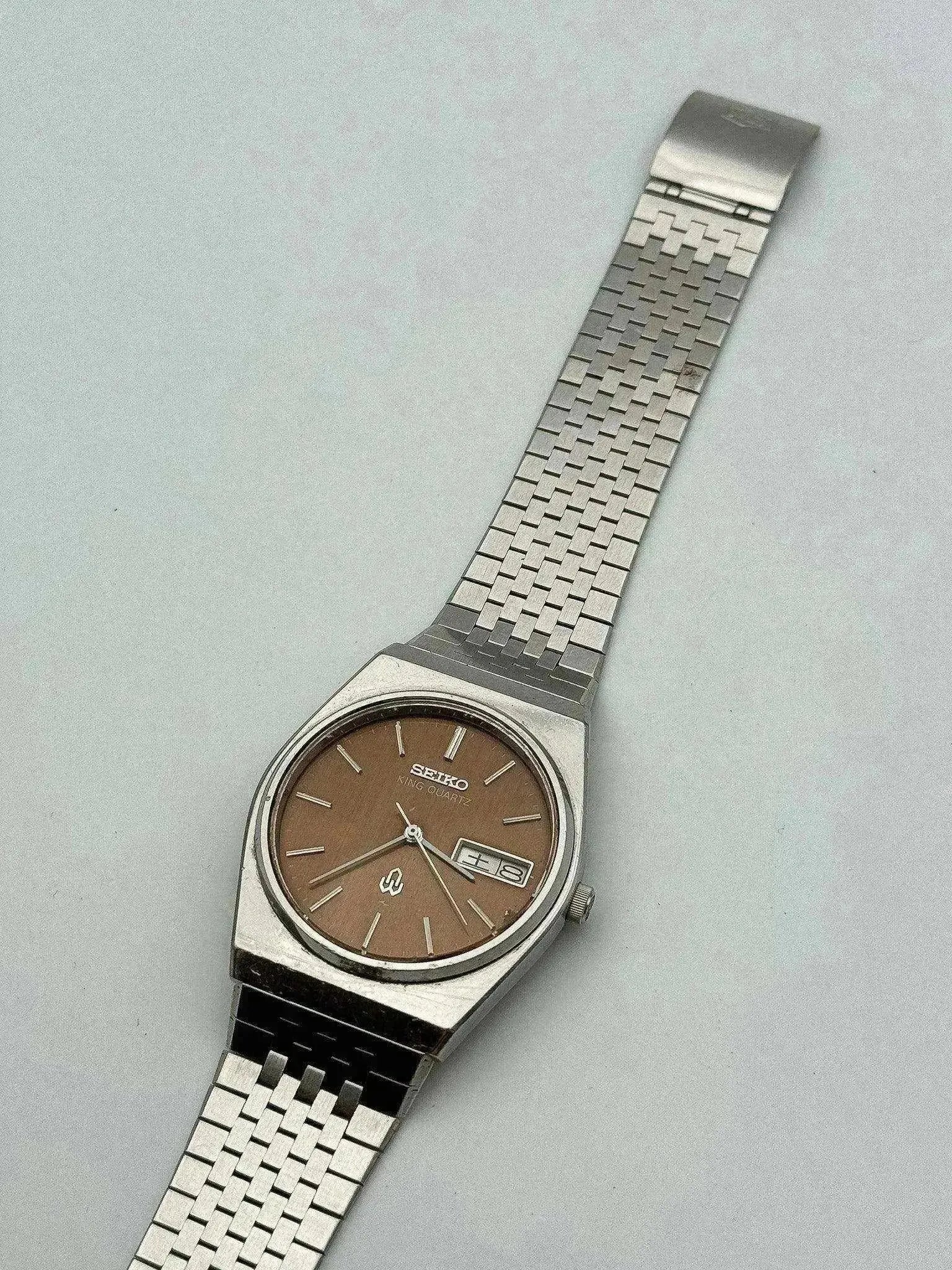 Seiko - King Quartz Kanji Brown - 1978 - Atelier Victor