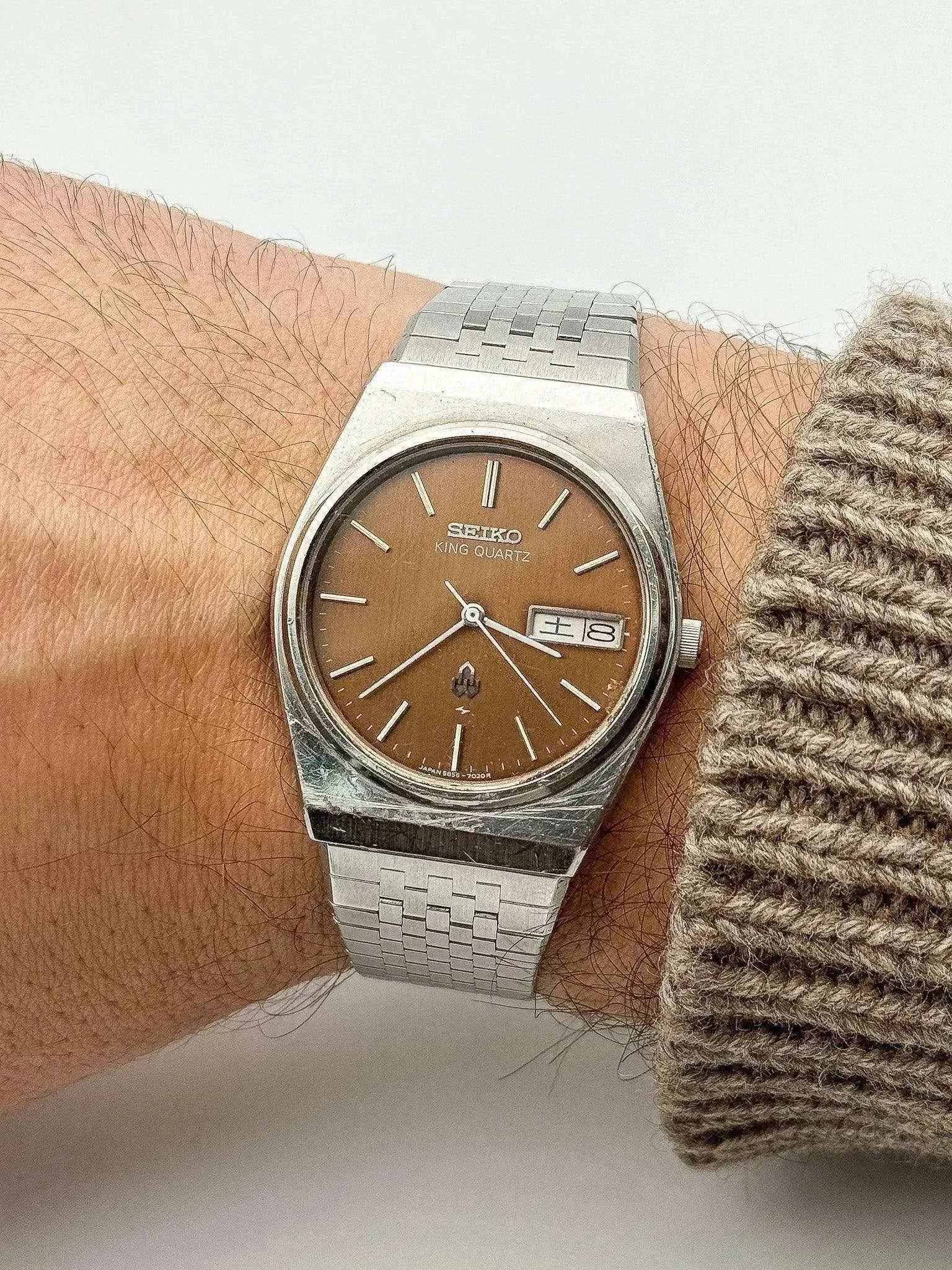 Seiko - King Quartz Kanji Brown - 1978 - Atelier Victor
