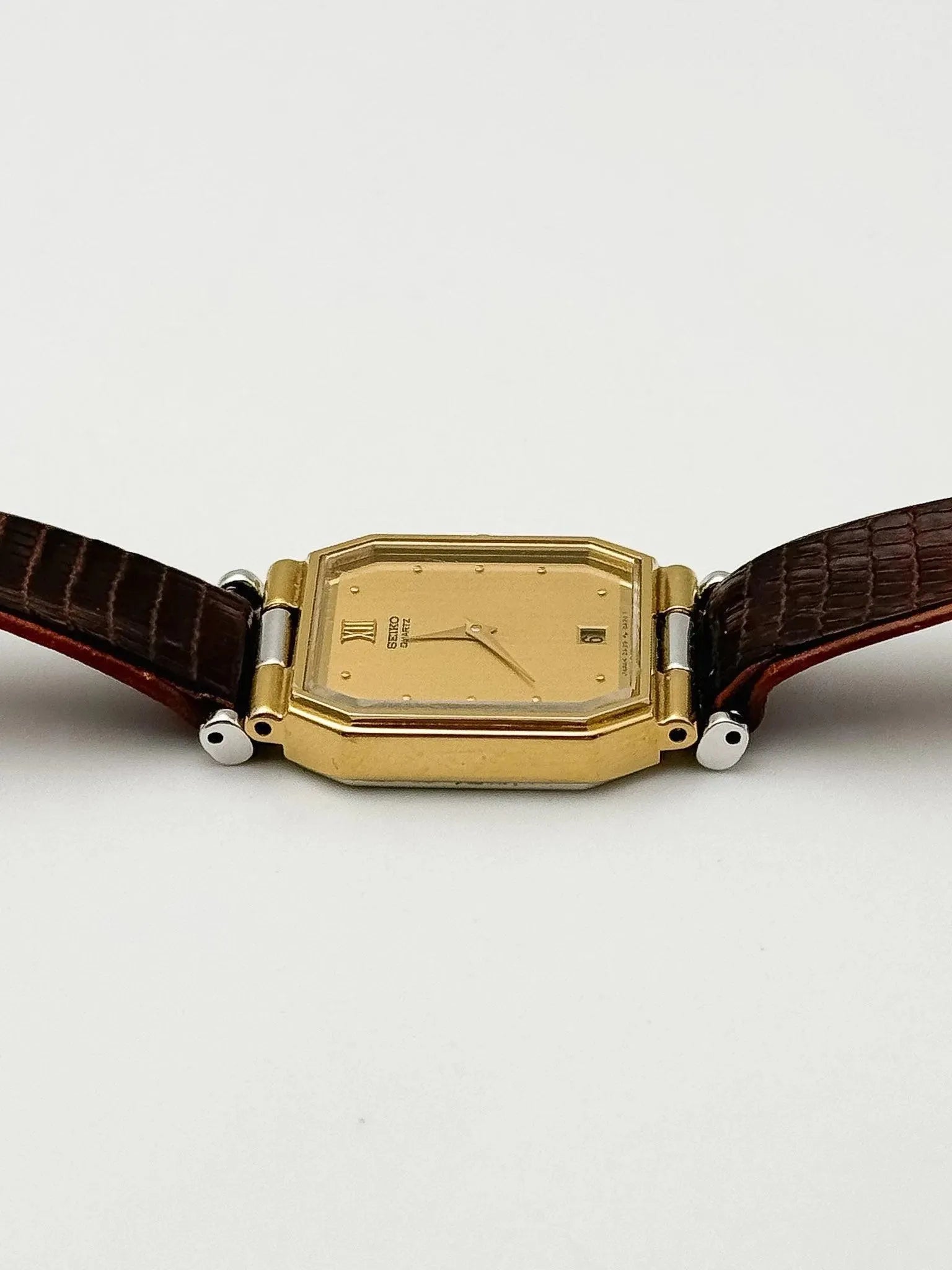 Seiko - Lady Tank Gold Steel - 1985 - Atelier Victor Paris - Vintage Watch Shop Dubai