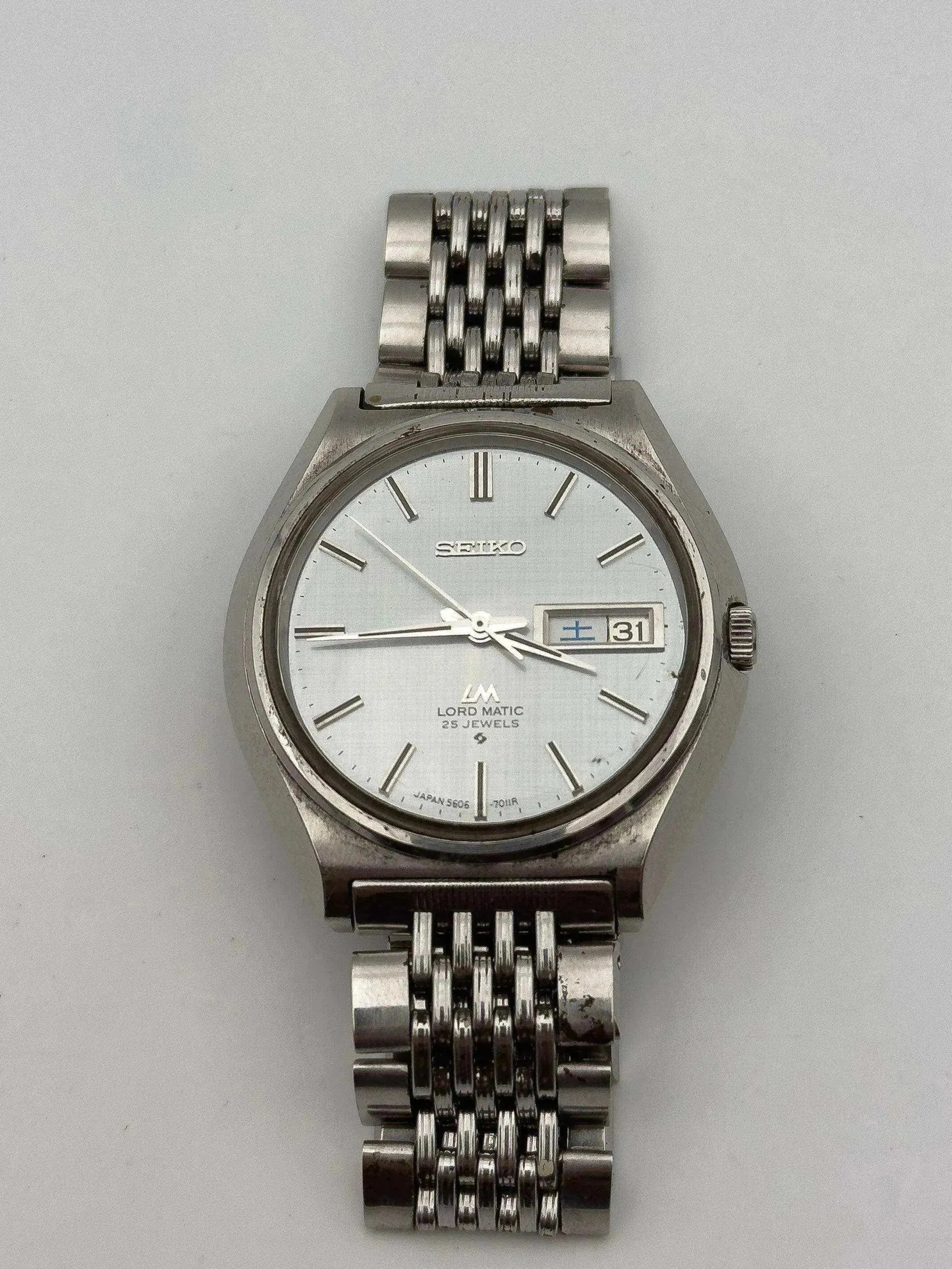 Seiko - Lord Matic Kanji Lin Gris - 1970 - Atelier Victor - Vintage Shop