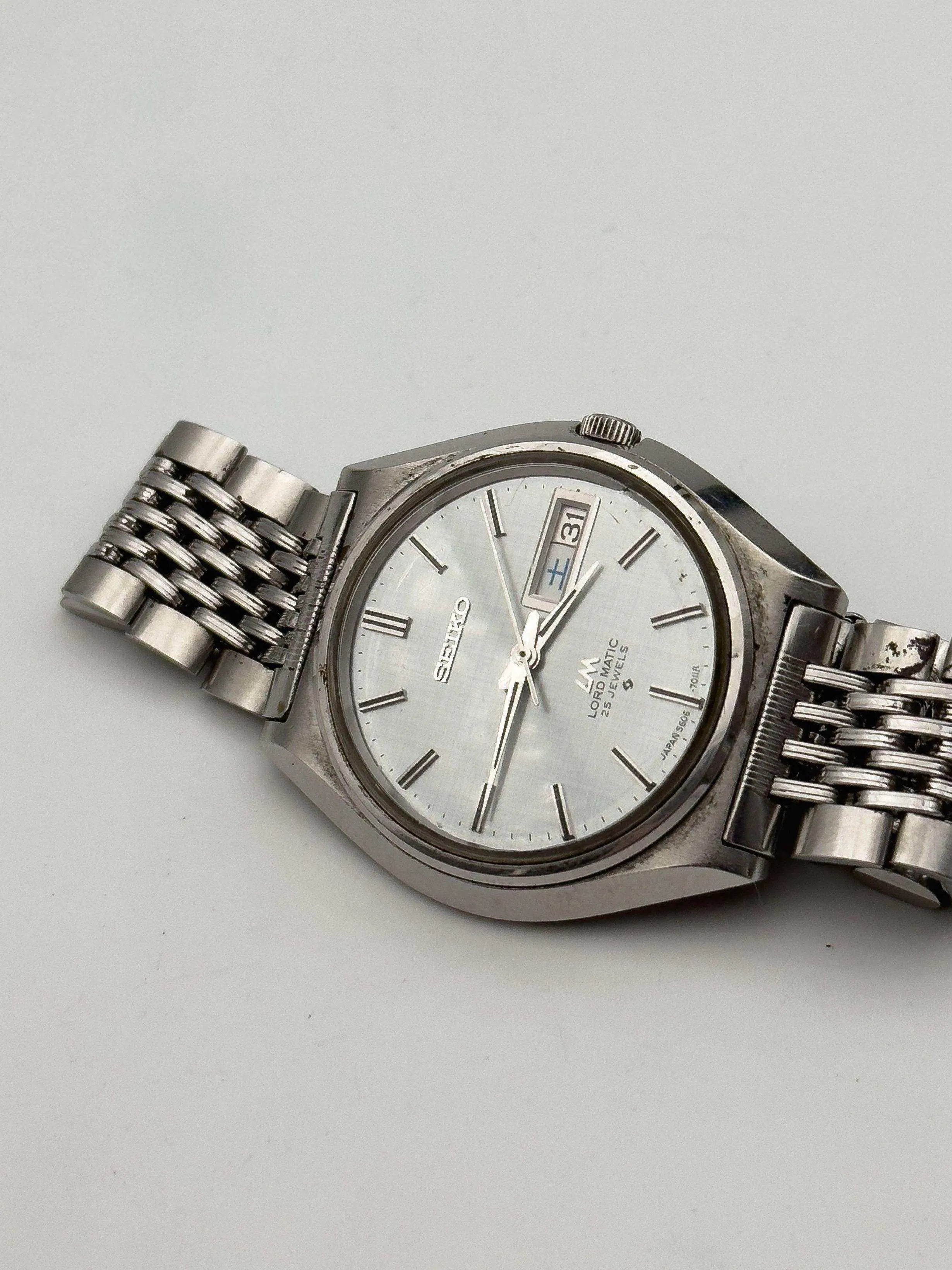 Seiko - Lord Matic Kanji Lin Gris - 1970 - Atelier Victor - Vintage Shop