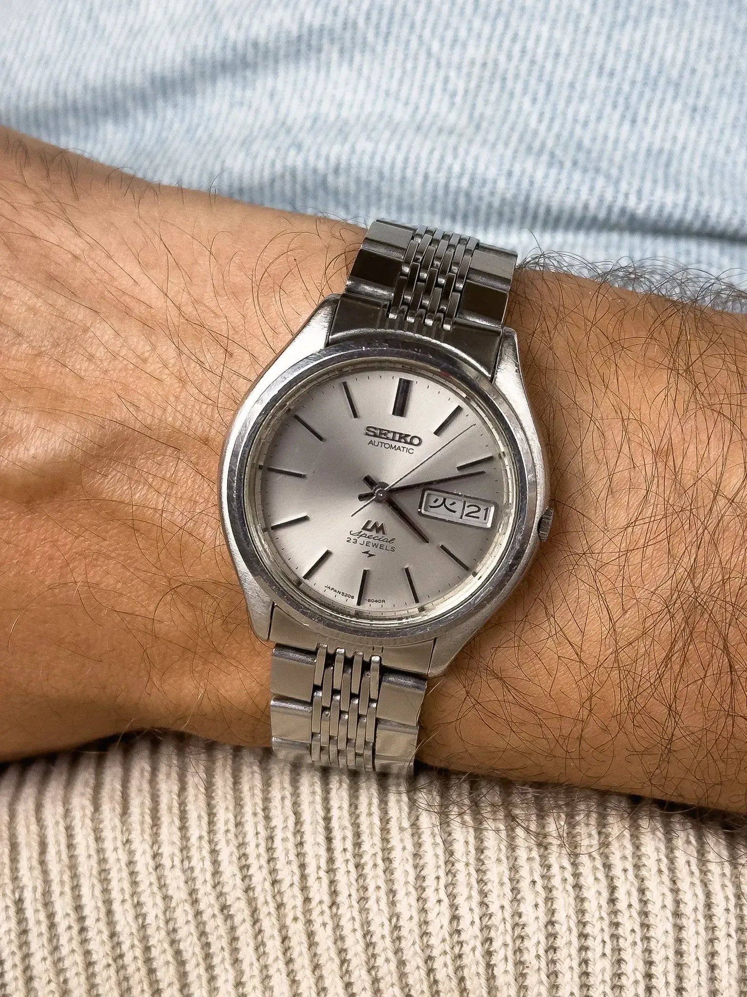 Seiko - Lord Matic Special Daydate Acier - 1971 - Atelier Victor