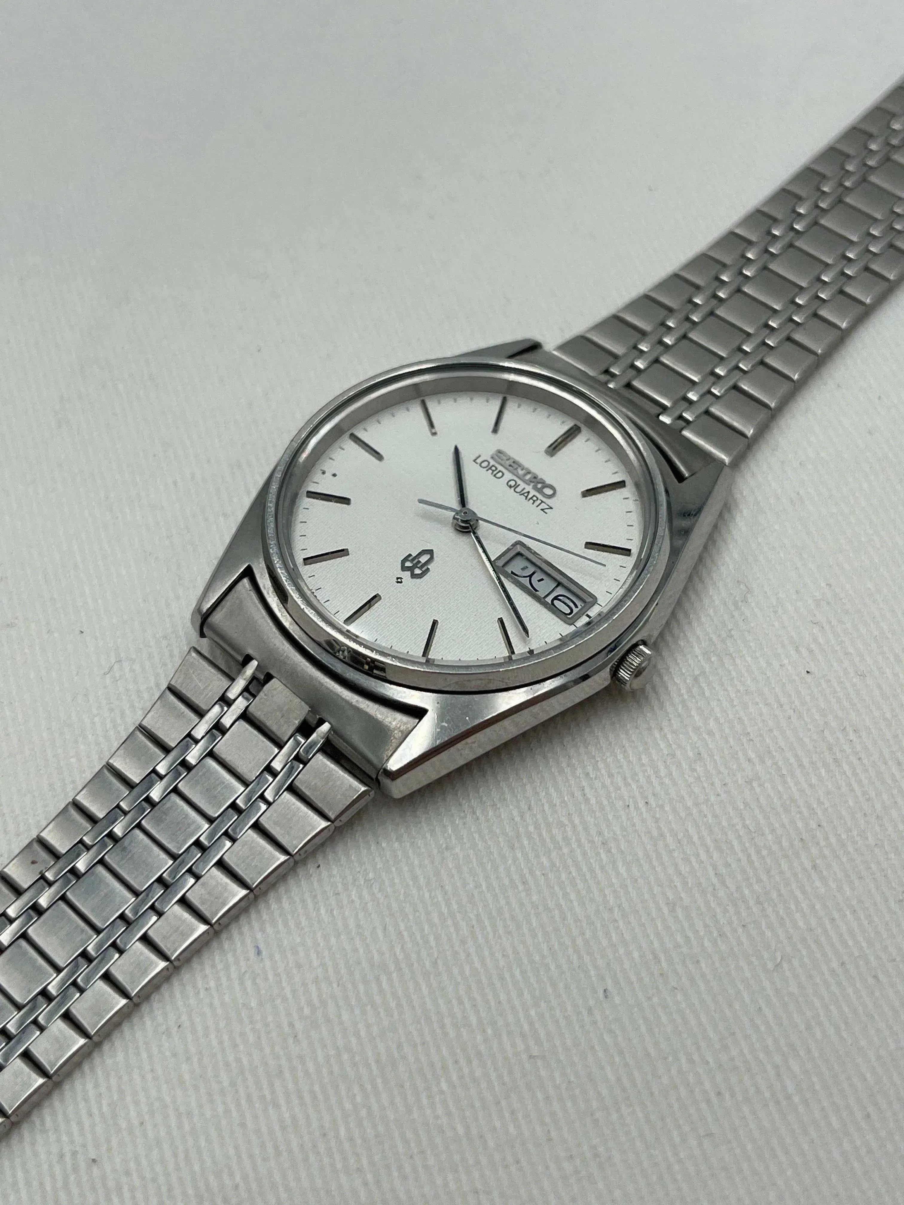 Seiko - Lord Quartz Daydate acier Kanji - 1979 - Atelier Victor