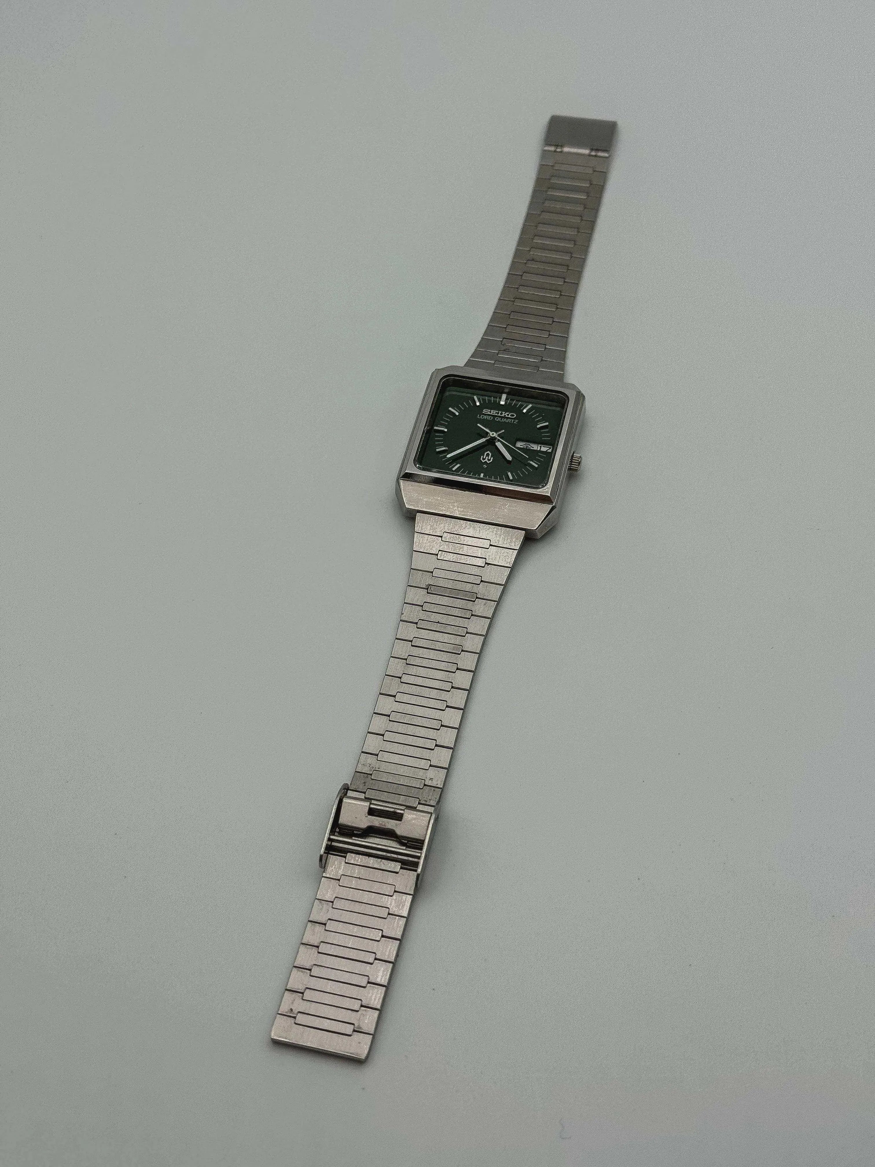 Seiko - Lord Quartz Green Square - 1978 - Atelier Victor Paris - Vintage Watch Shop Dubai