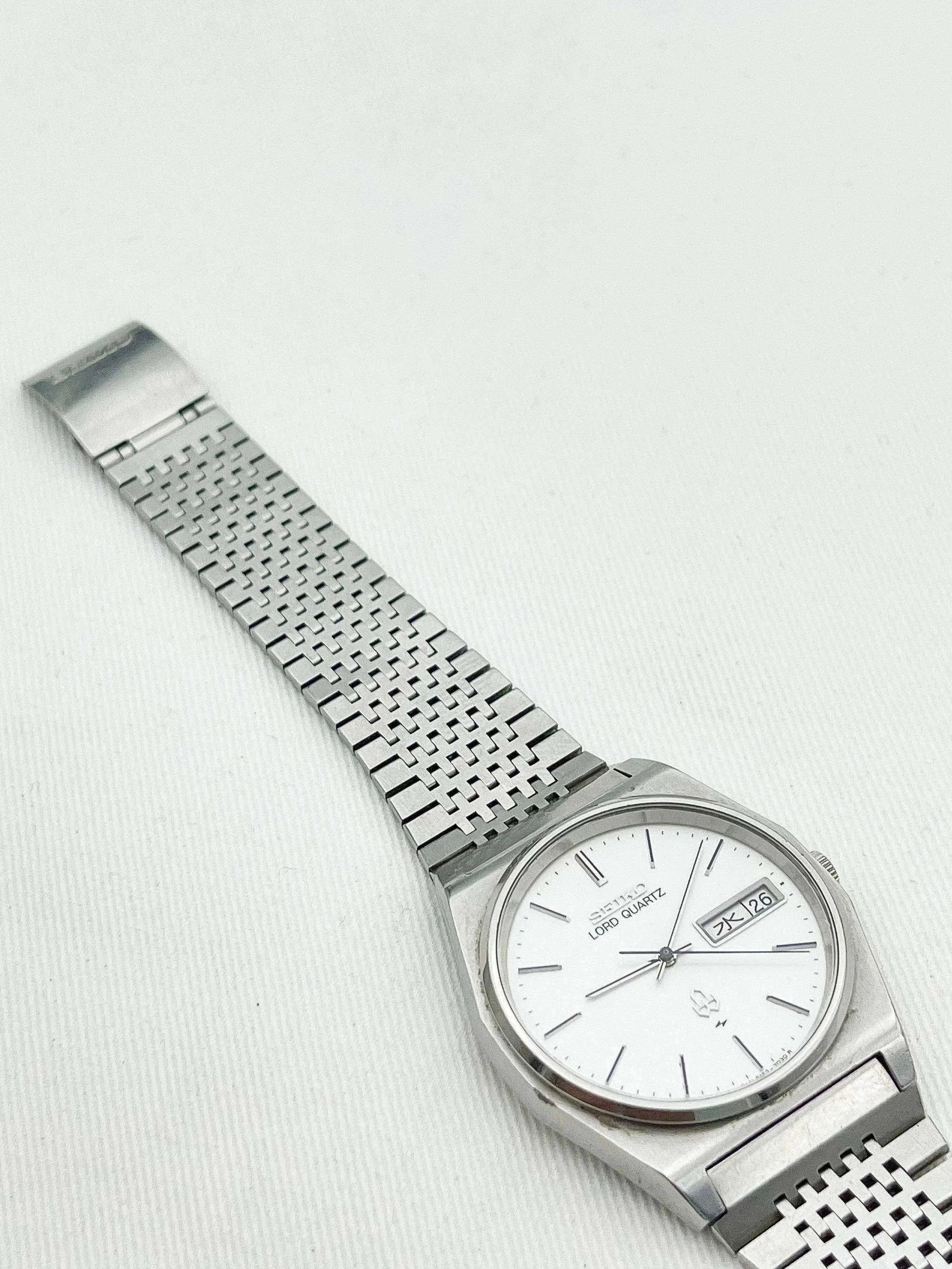 Seiko Lord Quartz - Grey Dial - 1979 - Atelier Victor Paris - Vintage Watch Shop Dubai