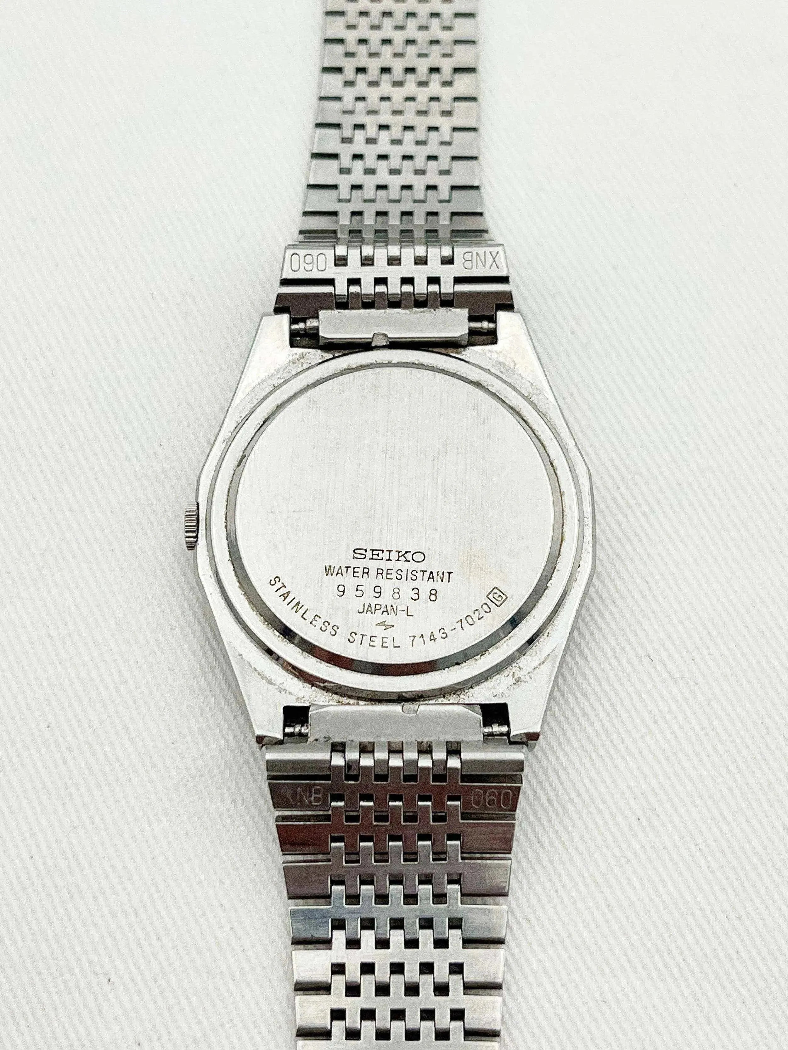 Seiko Lord Quartz - Grey Dial - 1979 - Atelier Victor Paris - Vintage Watch Shop Dubai