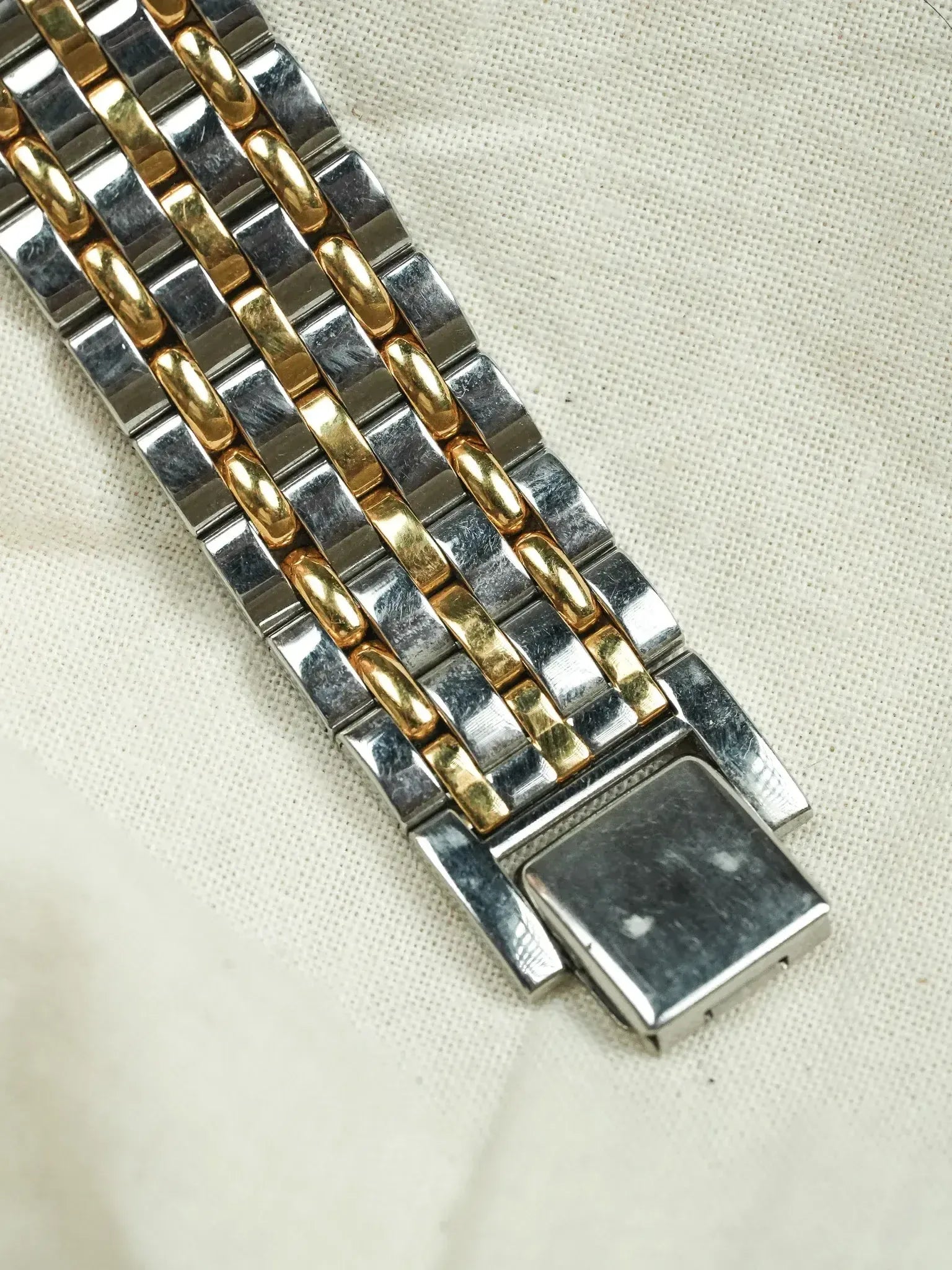 Seiko - Maille 3 Rangées Acier Or - 1994 - Atelier Victor