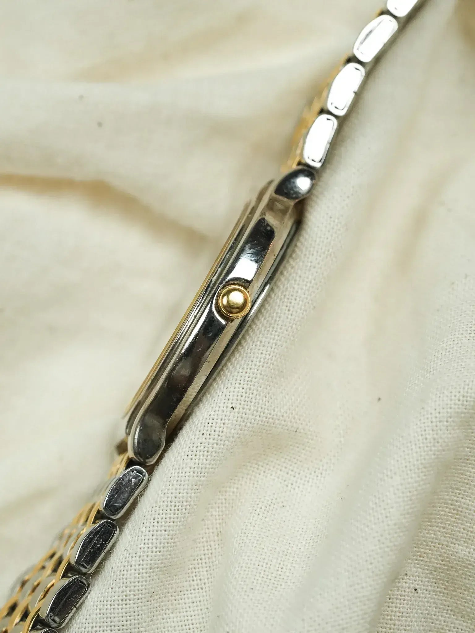 Seiko - Maille 3 Rangées Acier Or - 1994 - Atelier Victor