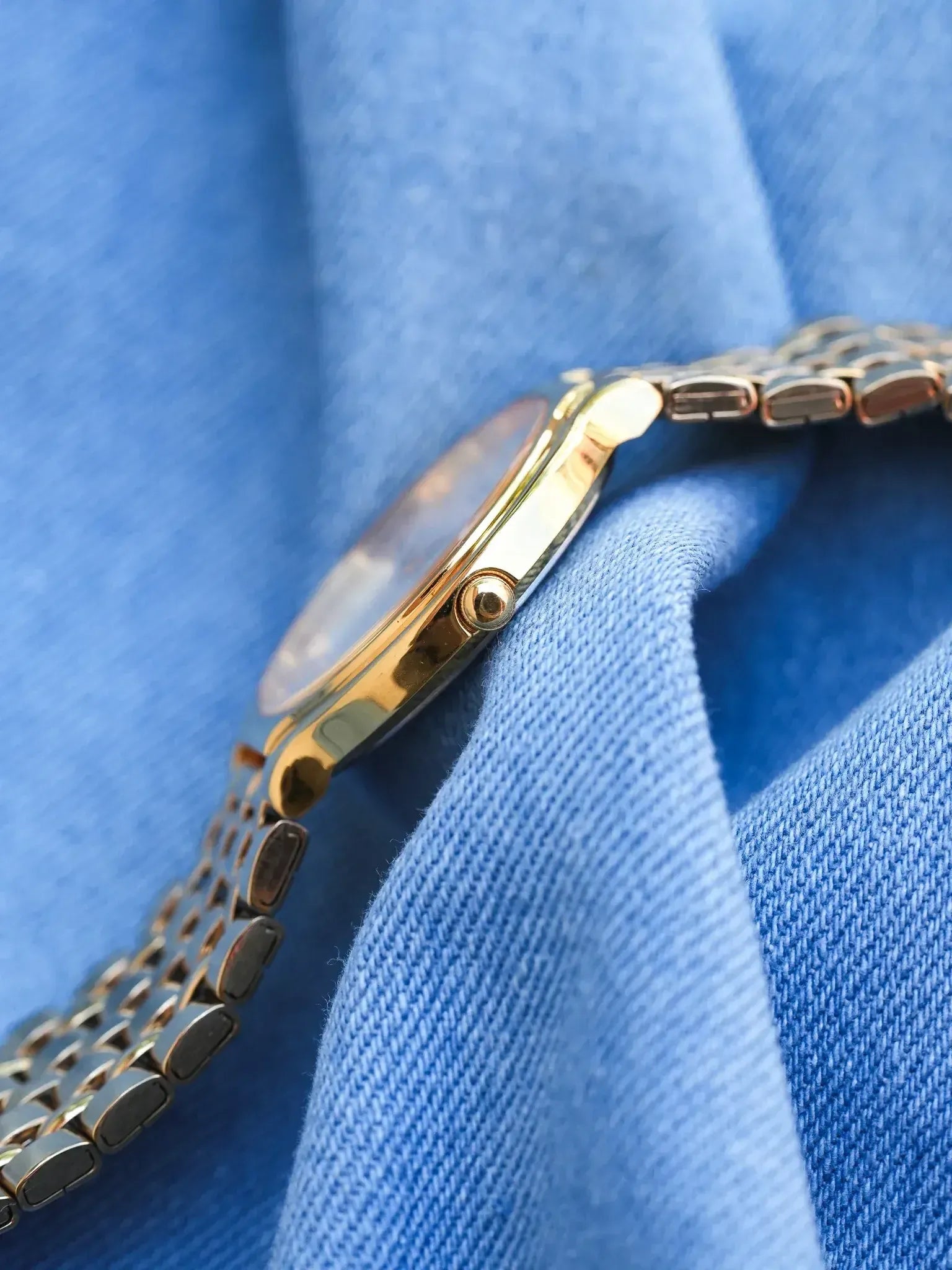 Seiko - Maille Or Cadran Blanc - 1995 - Atelier Victor