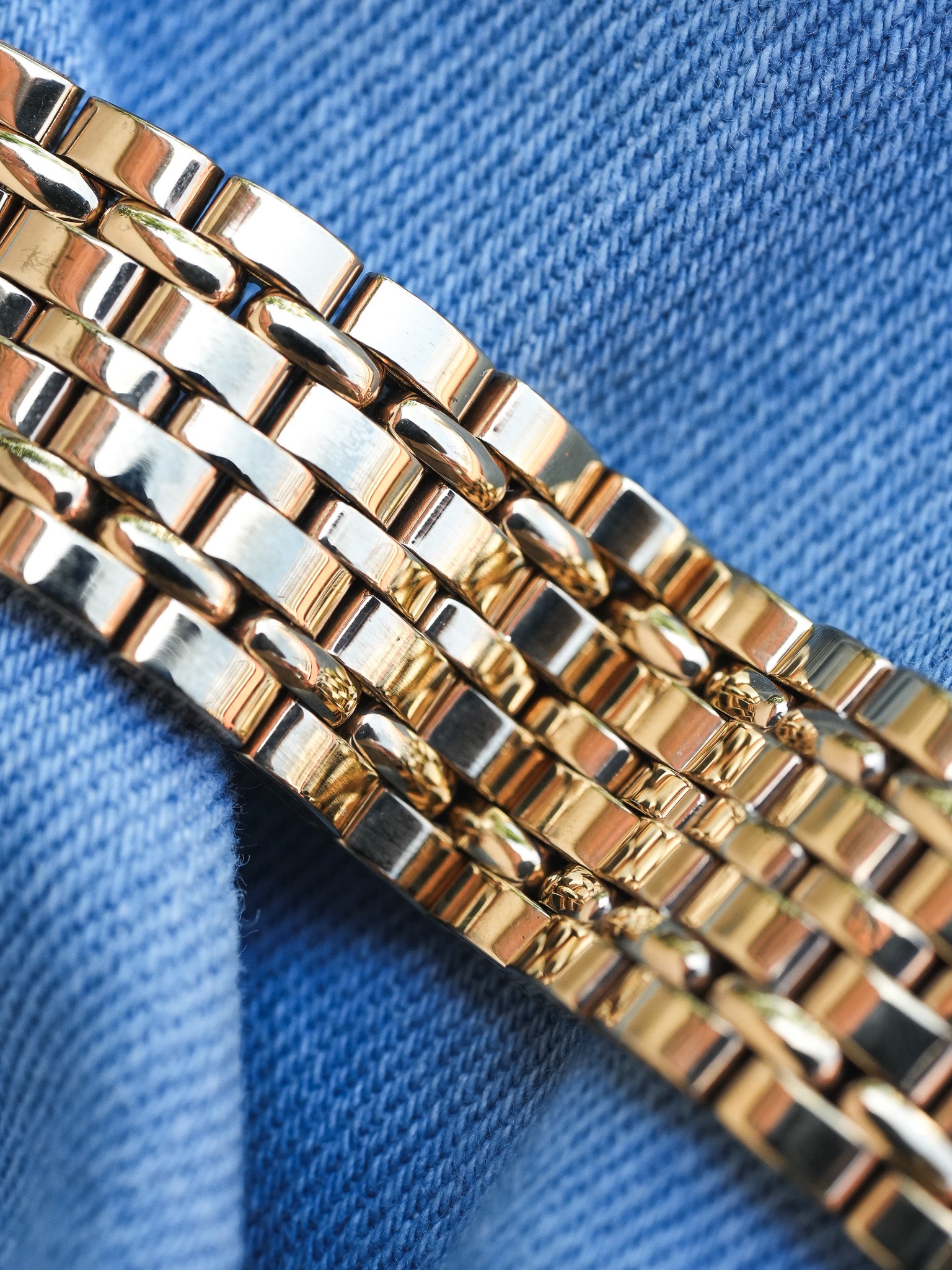 Seiko - Maille Or Cadran Blanc - 1995 - Atelier Victor - Vintage Shop