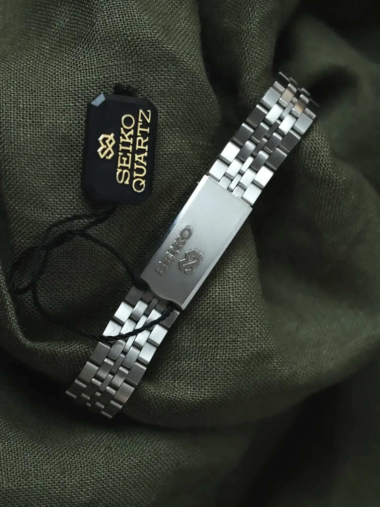 Seiko - Mini Digital Bracelet Acier - NOS - 1980s - Atelier Victor