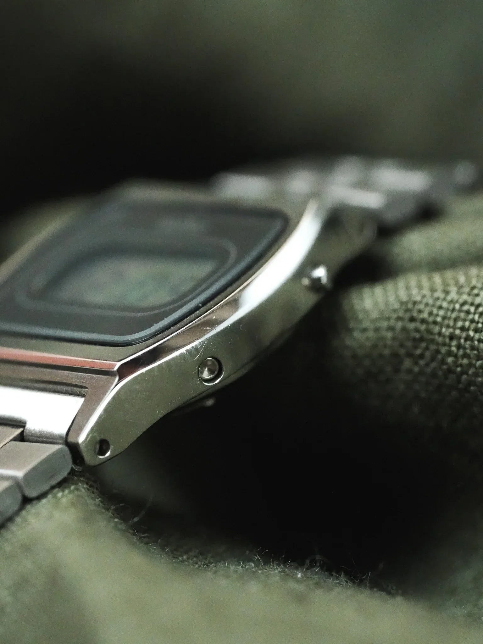 Seiko - Mini Digital Bracelet Acier - NOS - 1980s - Atelier Victor