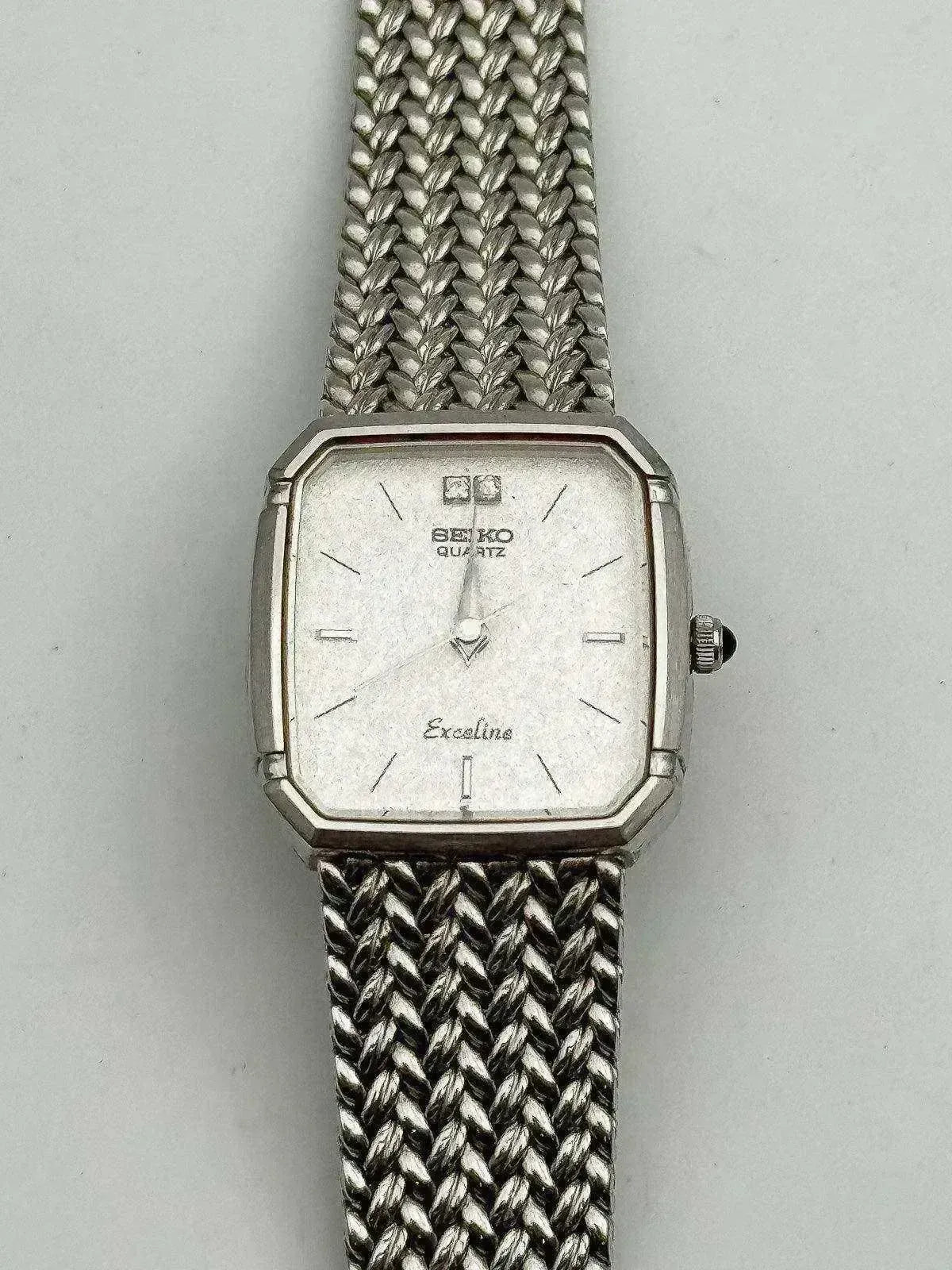 Seiko - Mini Full Steel Cabochon Lady - 1987 - Atelier Victor