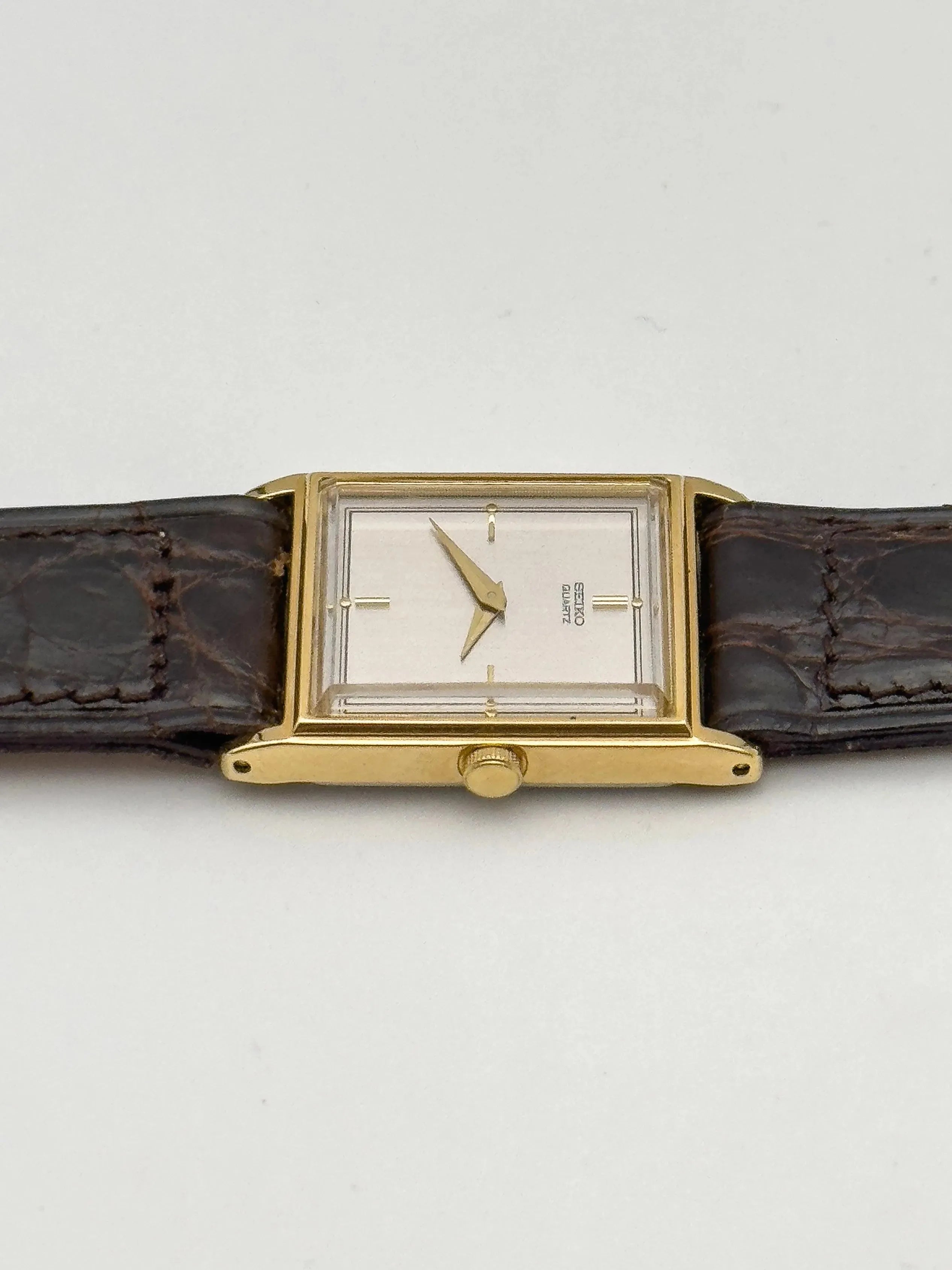 Seiko - Mini Tank Gris - NOS - 1962 - Atelier Victor Paris - Vintage Watch Shop Dubai