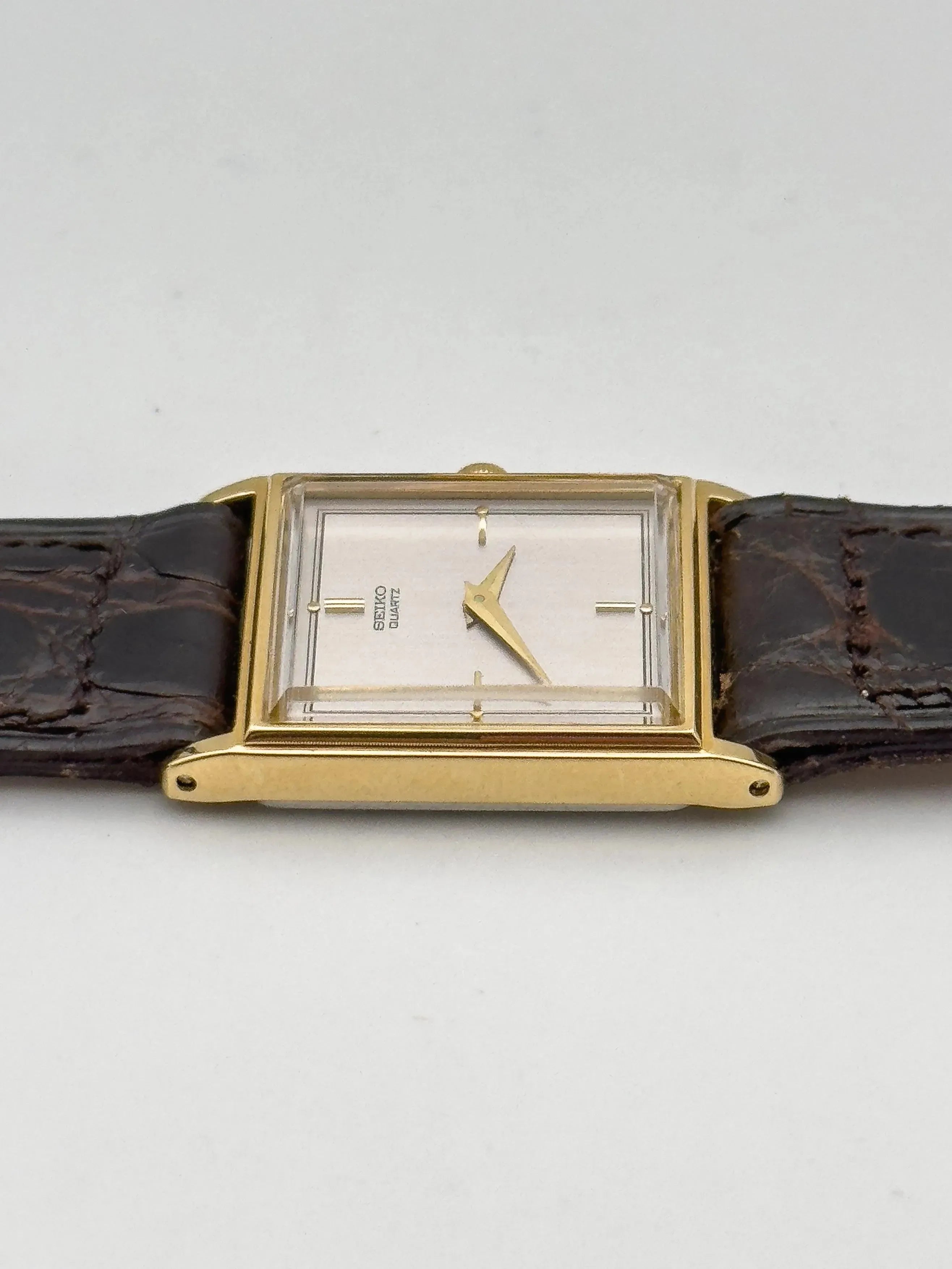Seiko - Mini Tank Gris - NOS - 1962 - Atelier Victor - Vintage Shop