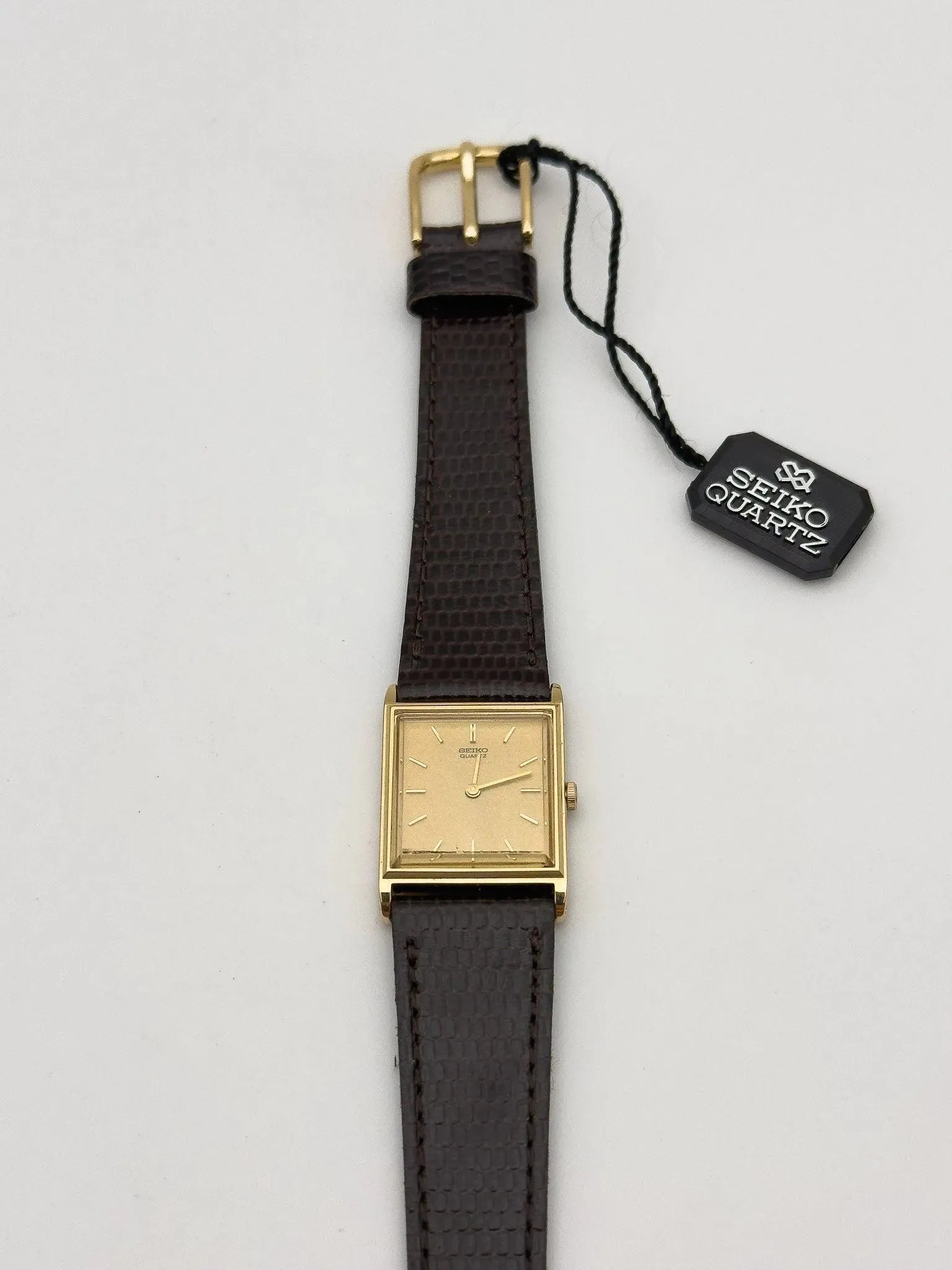 Seiko - Mini Tank NOS - 1984 - Atelier Victor Paris - Vintage Watch Shop Dubai