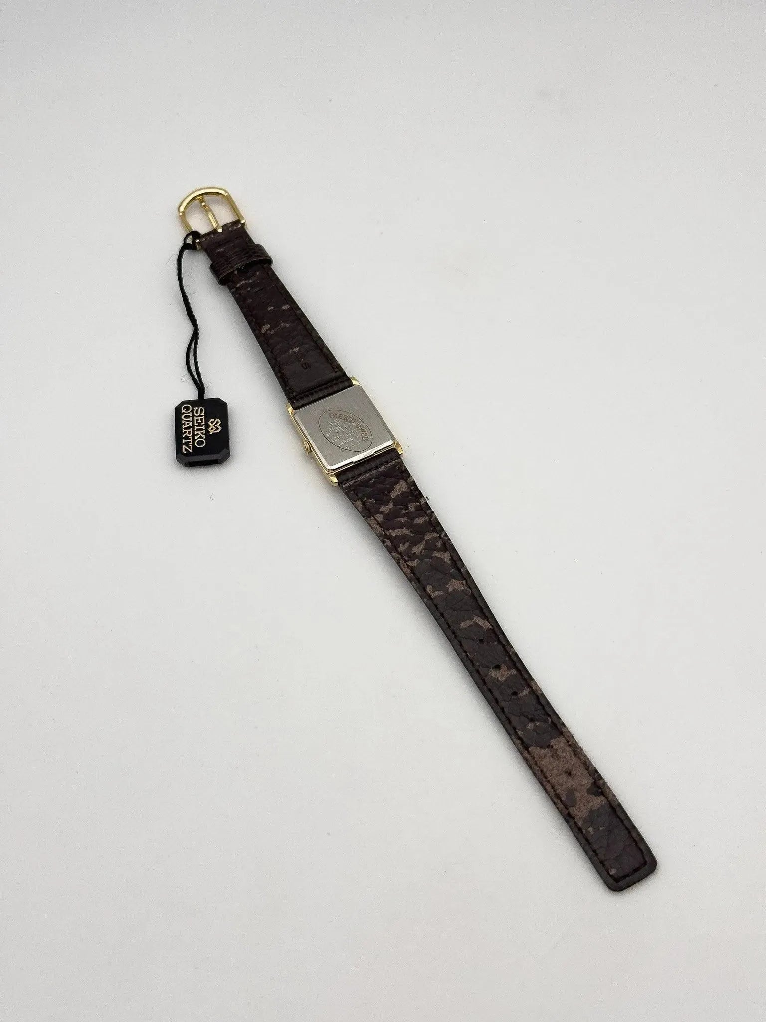 Seiko - Mini Tank NOS - 1984 - Atelier Victor Paris - Vintage Watch Shop Dubai
