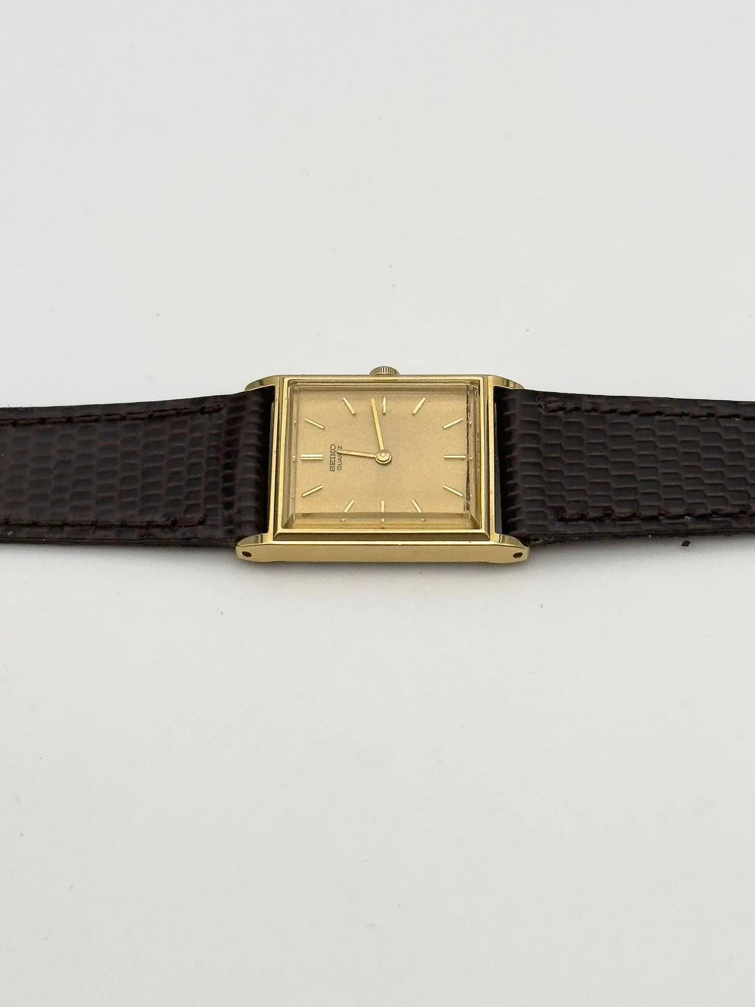 Seiko - Mini Tank NOS - 1984 - Atelier Victor Paris - Vintage Watch Shop Dubai