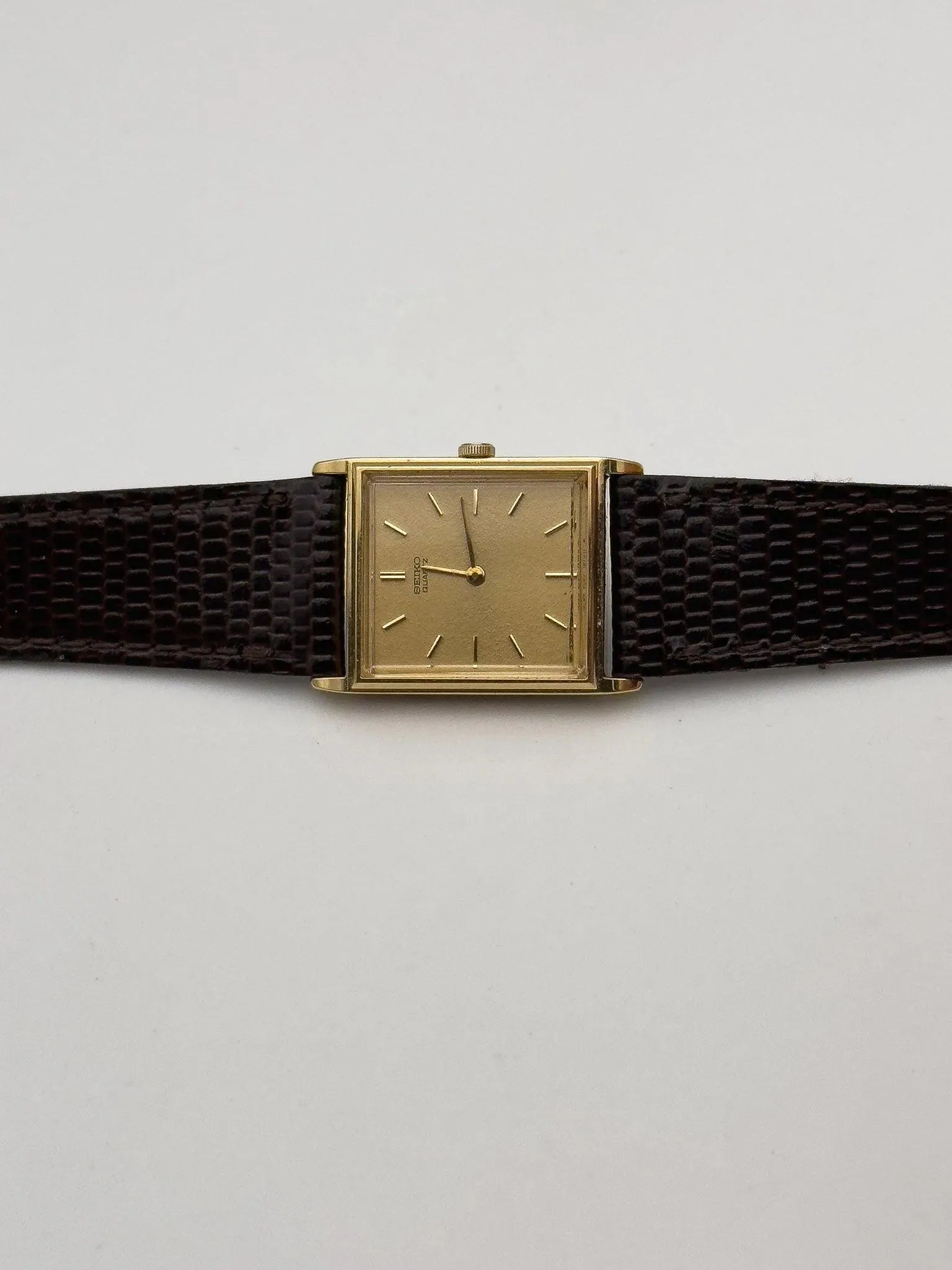 Seiko - Mini Tank NOS - 1984 - Atelier Victor Paris - Vintage Watch Shop Dubai