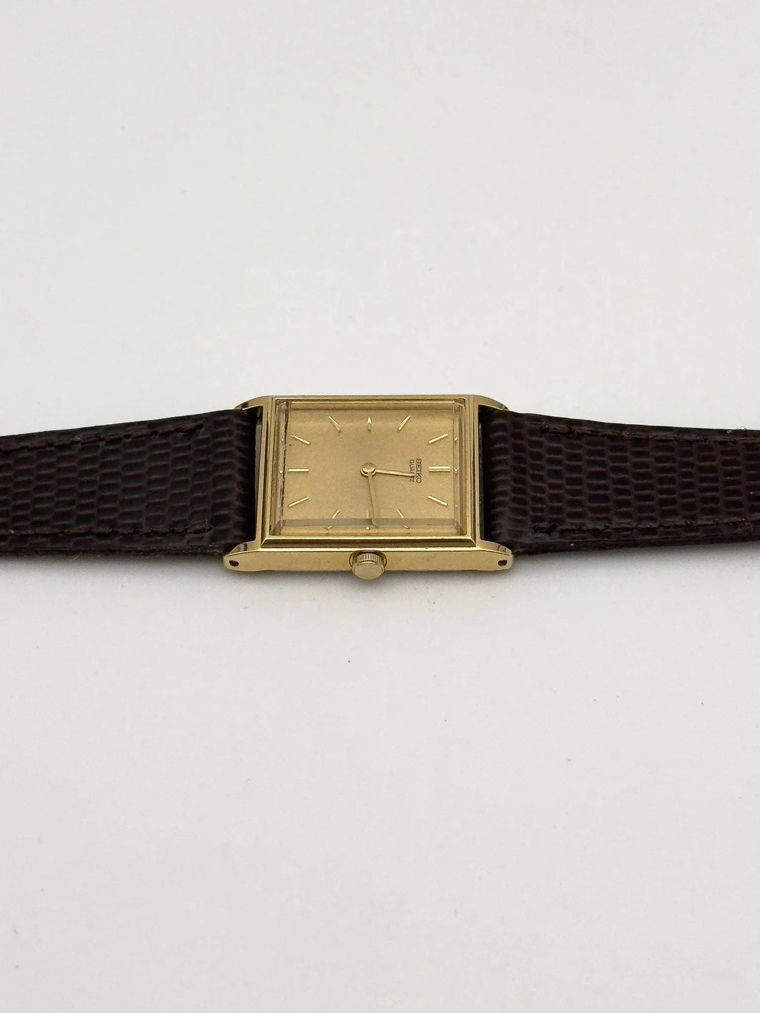 Seiko - Mini Tank NOS - 1984 - Atelier Victor Paris - Vintage Watch Shop Dubai