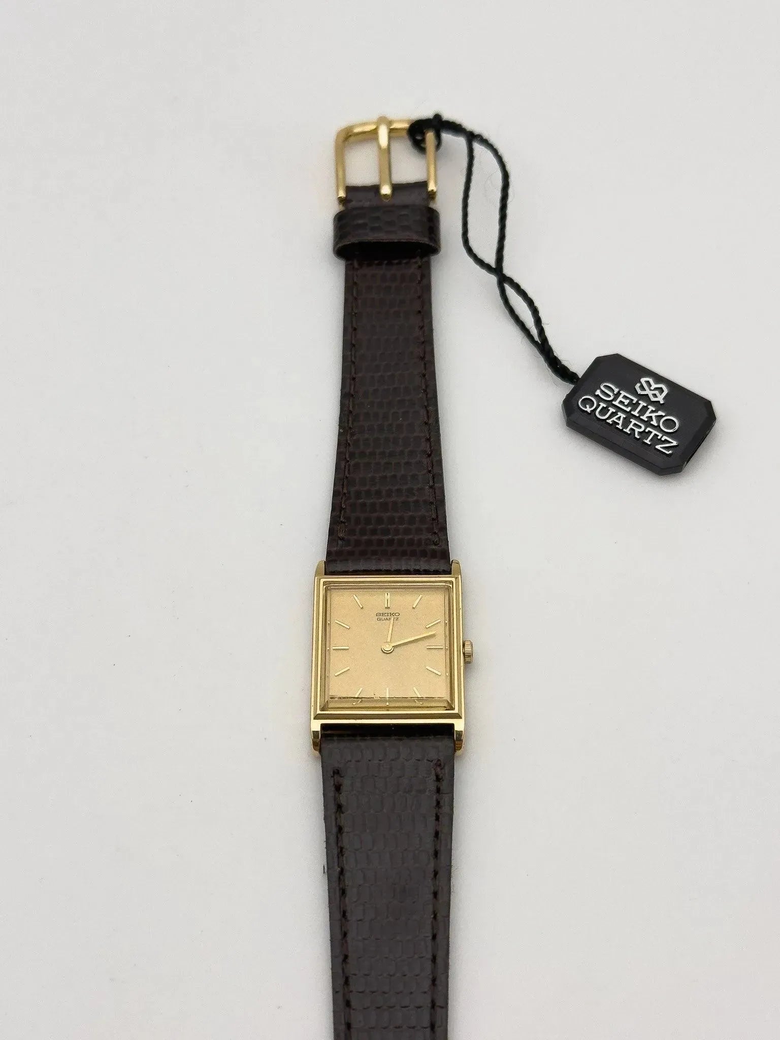 Seiko - Mini Tank NOS - 1984 - Atelier Victor - Vintage Shop
