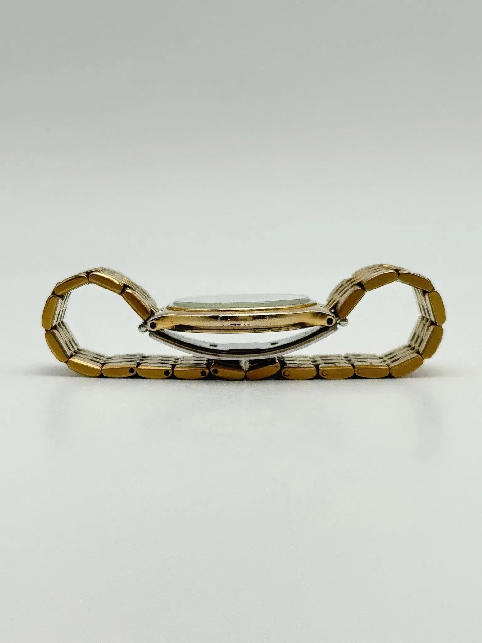 Seiko - Minimaliste Blanc Or Date - 1990s - Atelier Victor