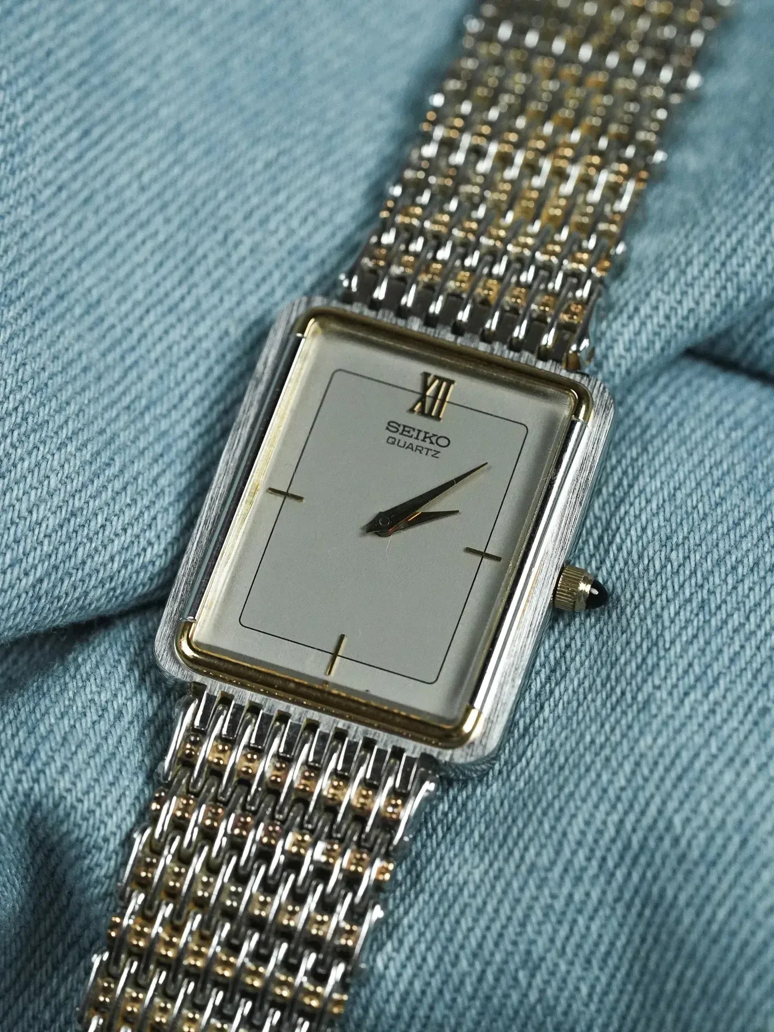 Seiko - Montre habillée Acier Or - 1994 - Atelier Victor