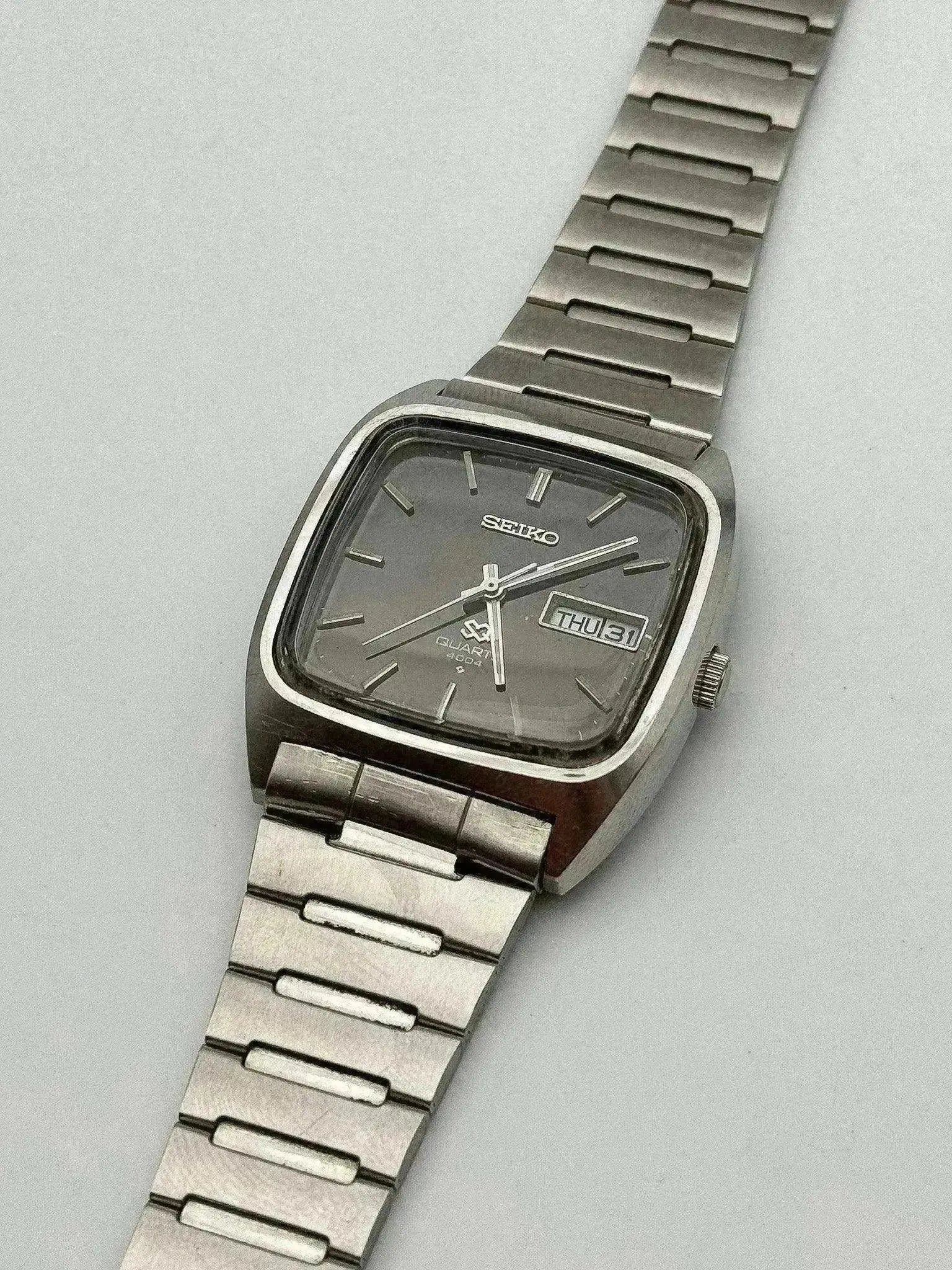 Seiko - Oversize Cadran TV noir - 1976 - Atelier Victor
