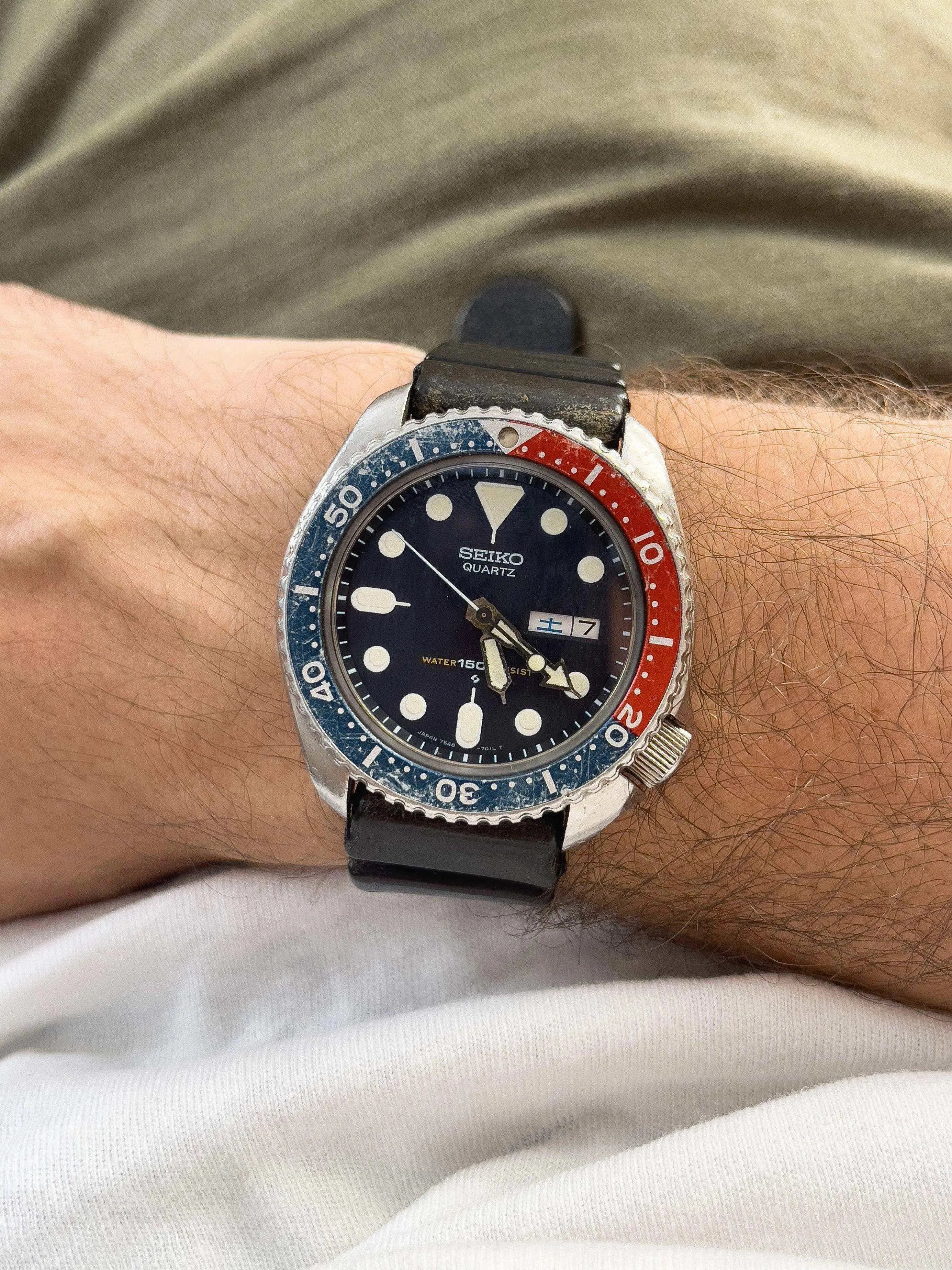 Seiko - Pepsi Kanji - 1980 - Atelier Victor - Vintage Shop