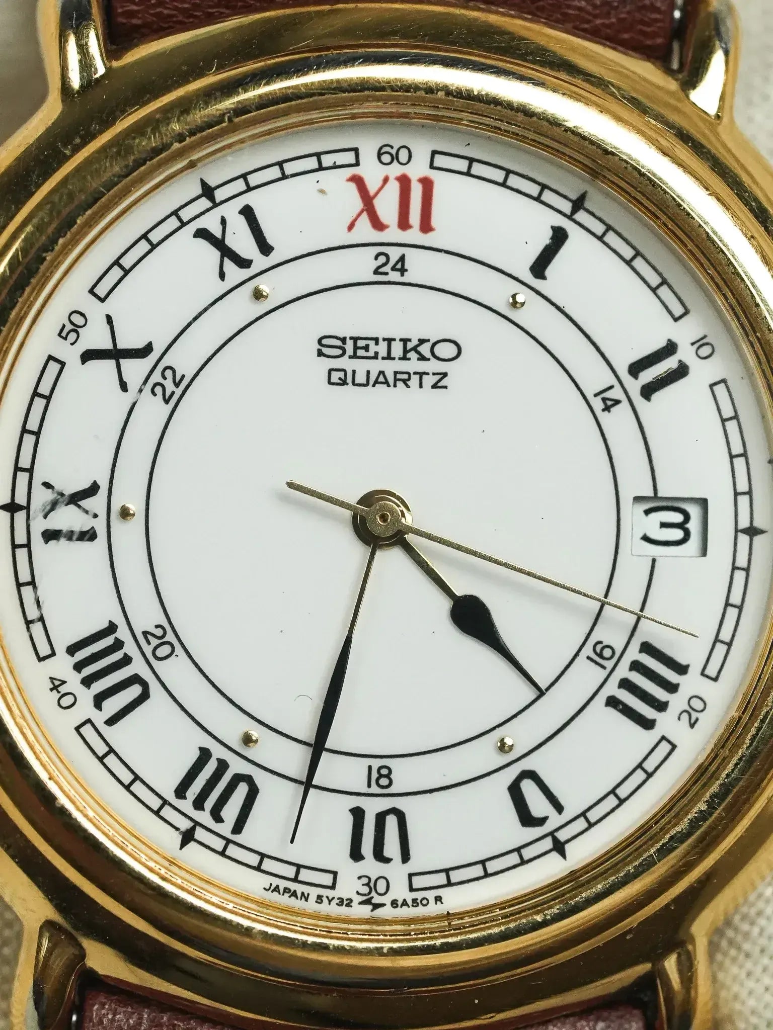 Seiko - Plaqué or Romain 24h - 1989 - Atelier Victor